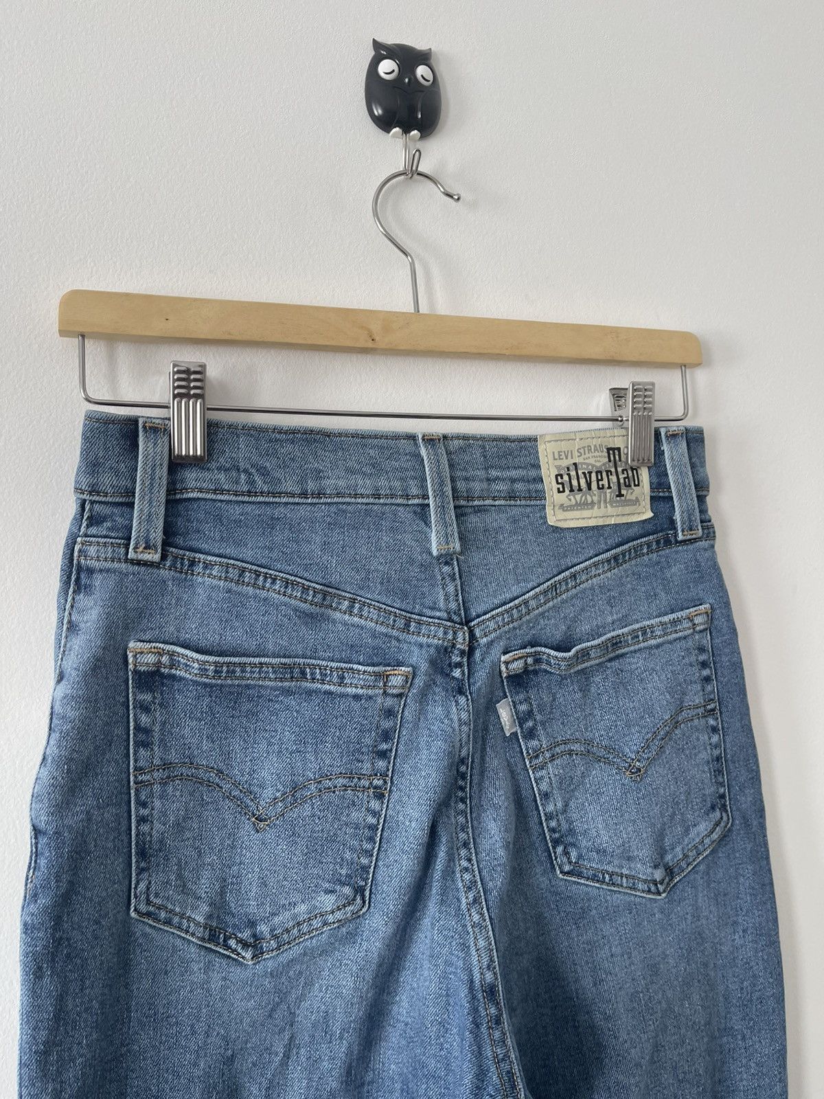 Levi's Rare LEVIS SILVERTAB Mom Jean Size 27" / US 4 / IT 40 - 4 Thumbnail