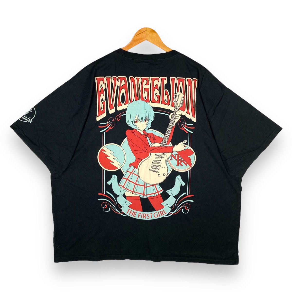 Anime LOW BLOW KNUCKLE x EVANGELION THE FIRST GIRL REI AYANAMI TEE Size US XXL / EU 58 / 5 - 1 Thumbnail