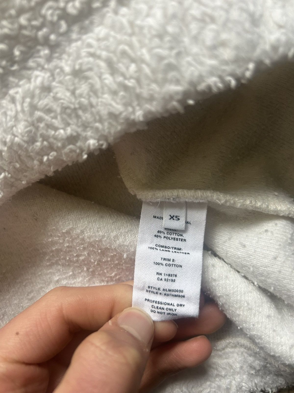 Helmut Lang Helmut Lang Shaggy Fleece Size US XS / EU 42 / 0 - 3 Thumbnail