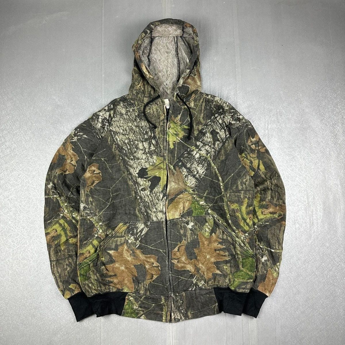 Carhartt × Vintage Vintage Y2K Realtree Camo Zip up Hoodie Carhartt Style Size US S / EU 44-46 / 1 - 5 Thumbnail