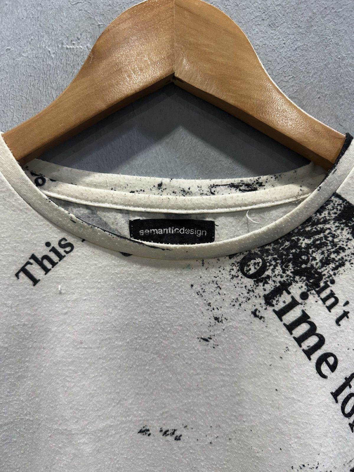 If Six Was Nine × Japanese Brand × semanticdesign Semantic Design Full Print Tshirt Size US L / EU 52-54 / 3 - 3 Thumbnail