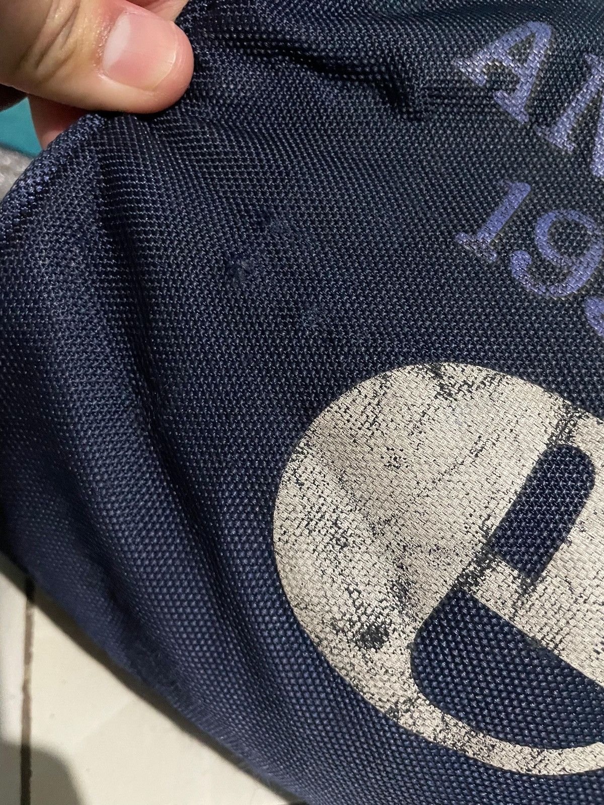 Ellesse × Vintage Duffle bag Ellesse Vintage biglogo Navy Size ONE SIZE - 11 Thumbnail