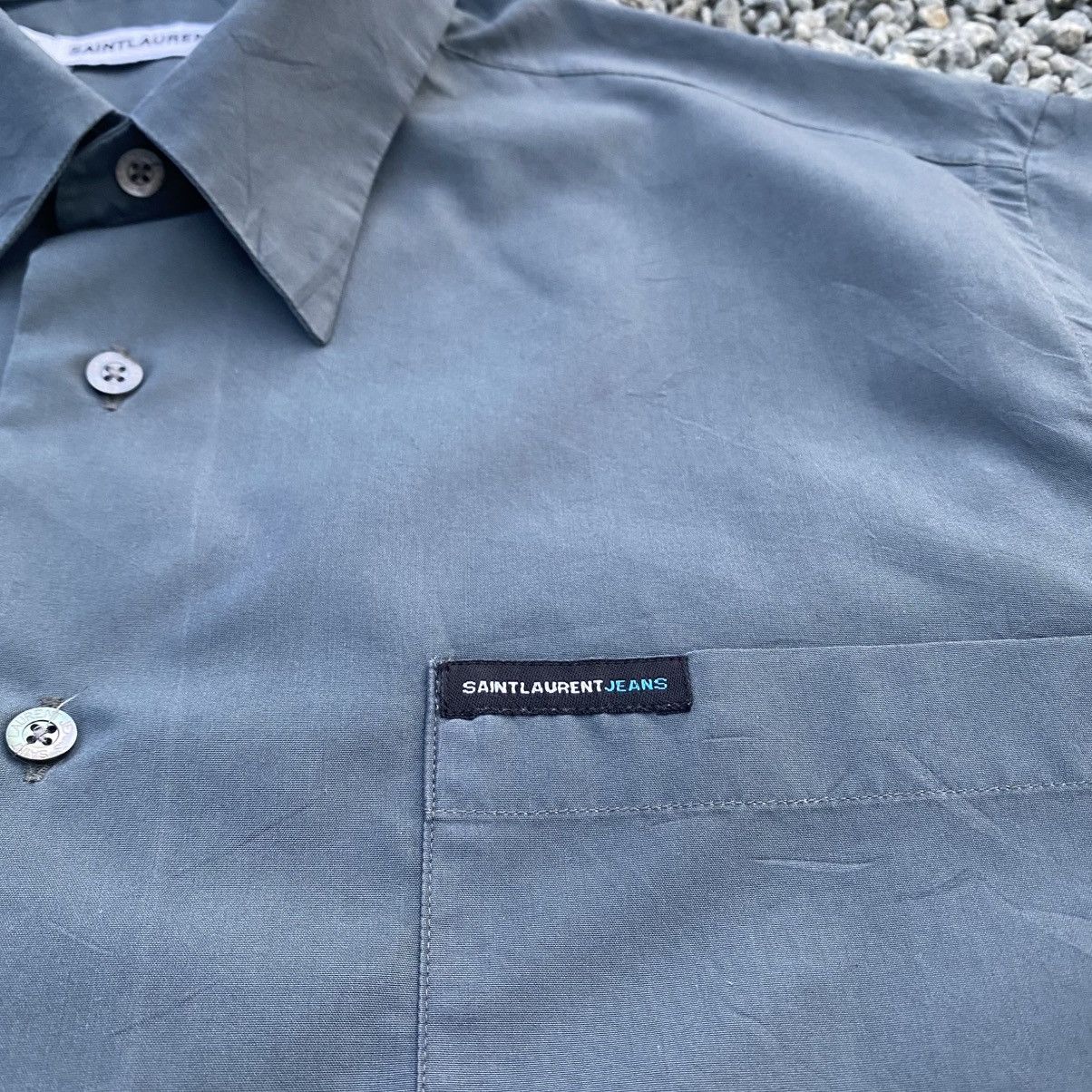 Saint Laurent Paris SAINT LAURENT JEANS Button Up Shirt Size US L / EU 52-54 / 3 - 7 Thumbnail