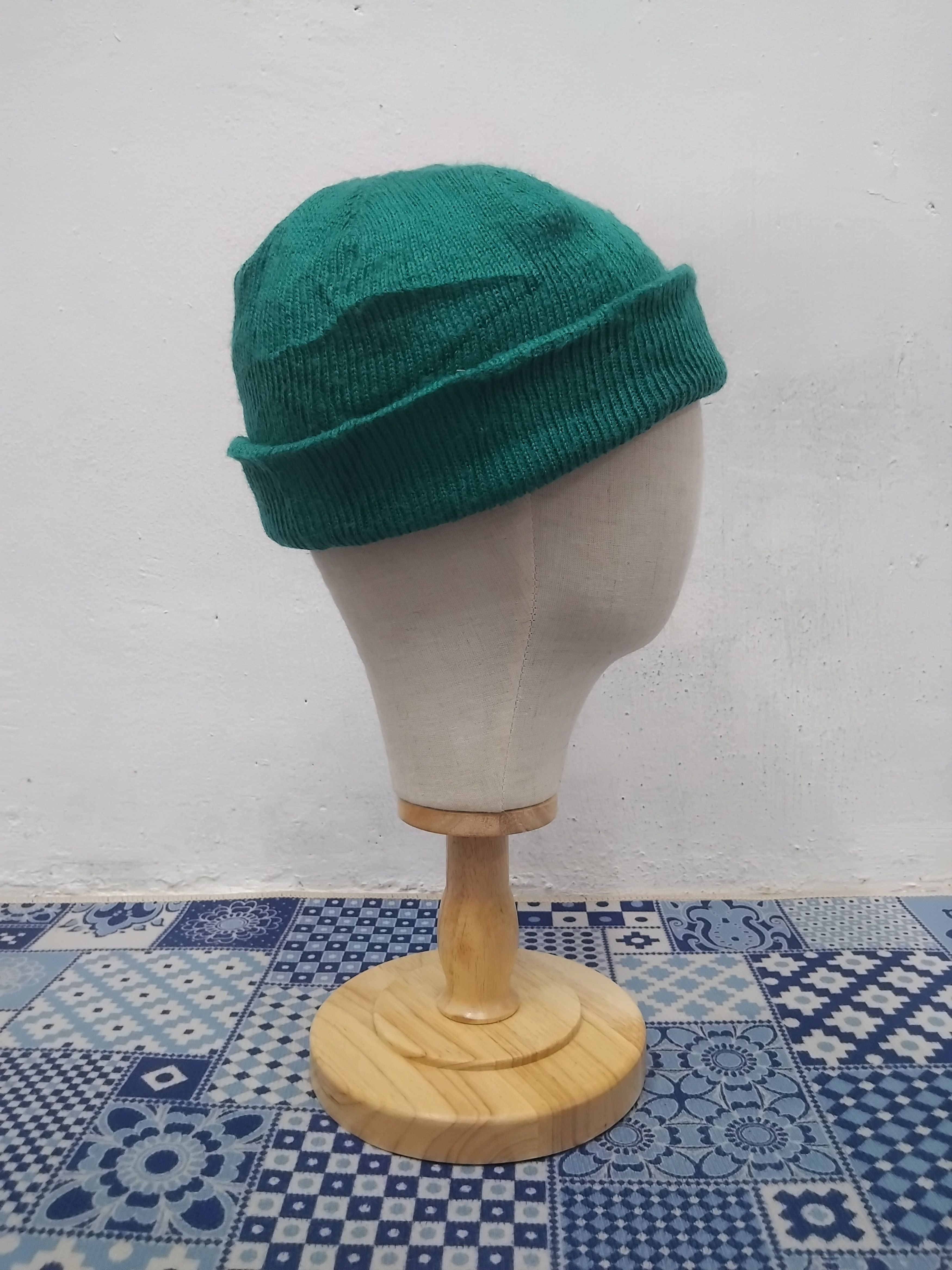 Japanese Brand De / Poo green short Beanie Size ONE SIZE - 7 Thumbnail