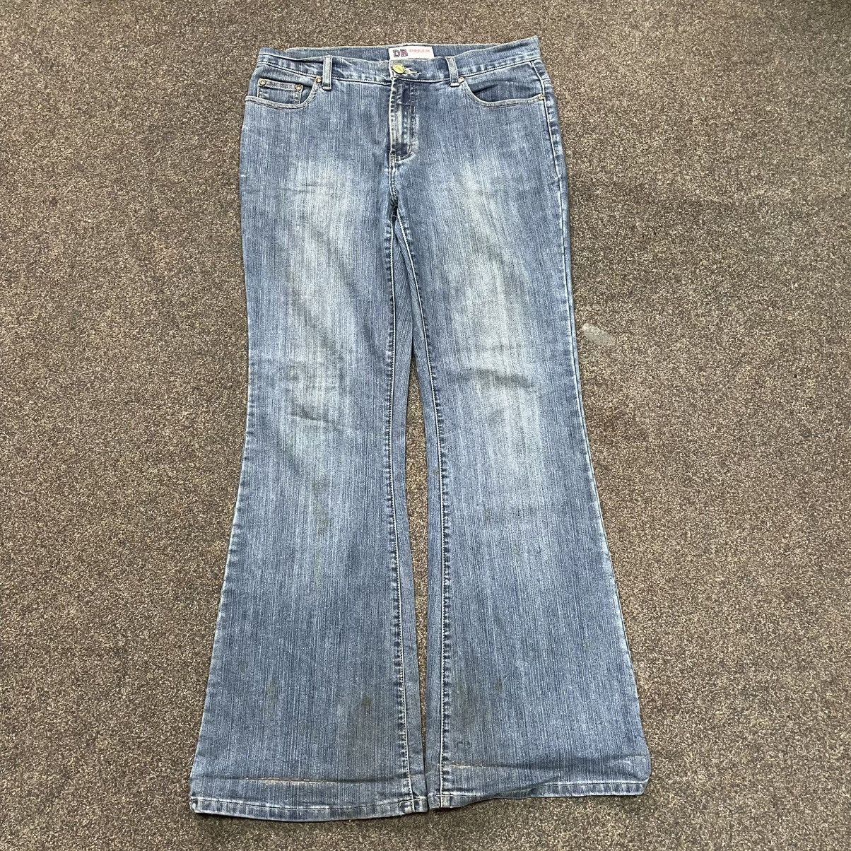 Vintage vintage pants bootcut jeans multi Y2K flared fade Size 36" / US 14 / IT 50 - 1 Thumbnail