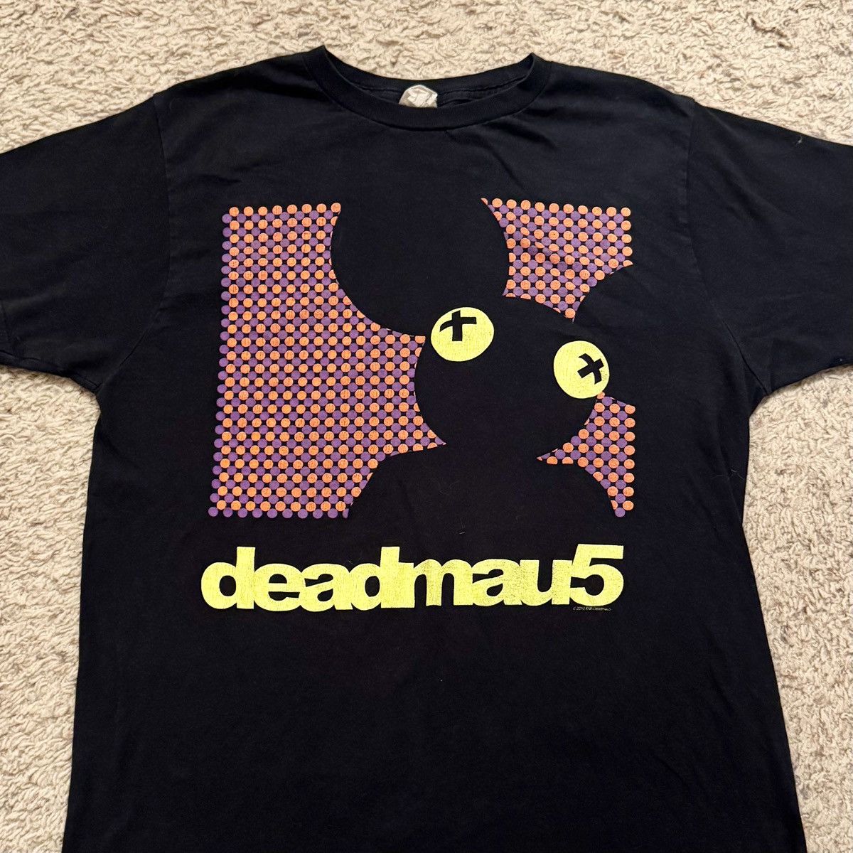 Band Tees 2010 Deadmau5 Electronic Artists Tee Large Size US L / EU 52-54 / 3 - 3 Thumbnail