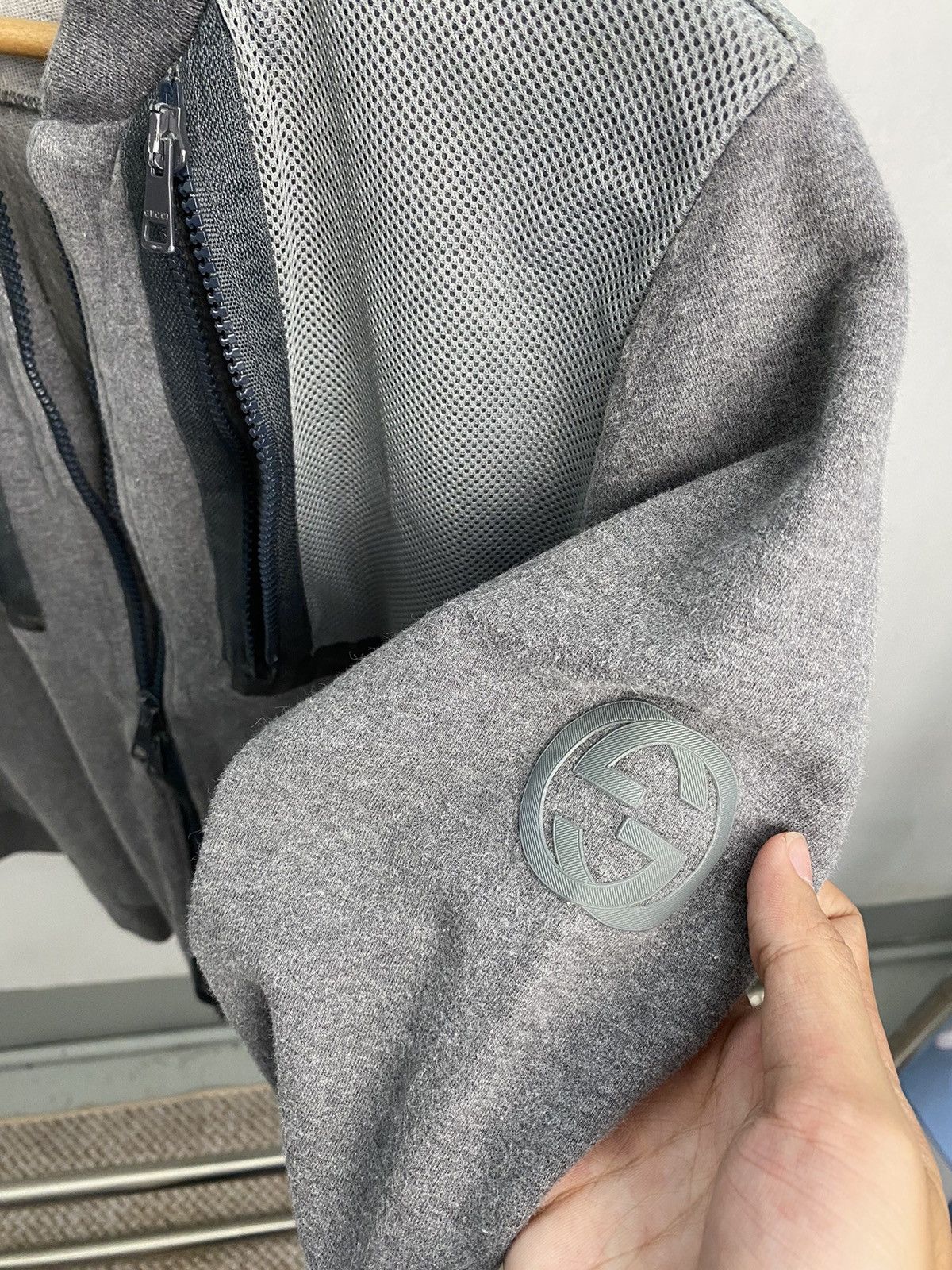 Gucci Gucci Technical Panel Zip-Up Sweatshirt Size US S / EU 44-46 / 1 - 4 Thumbnail