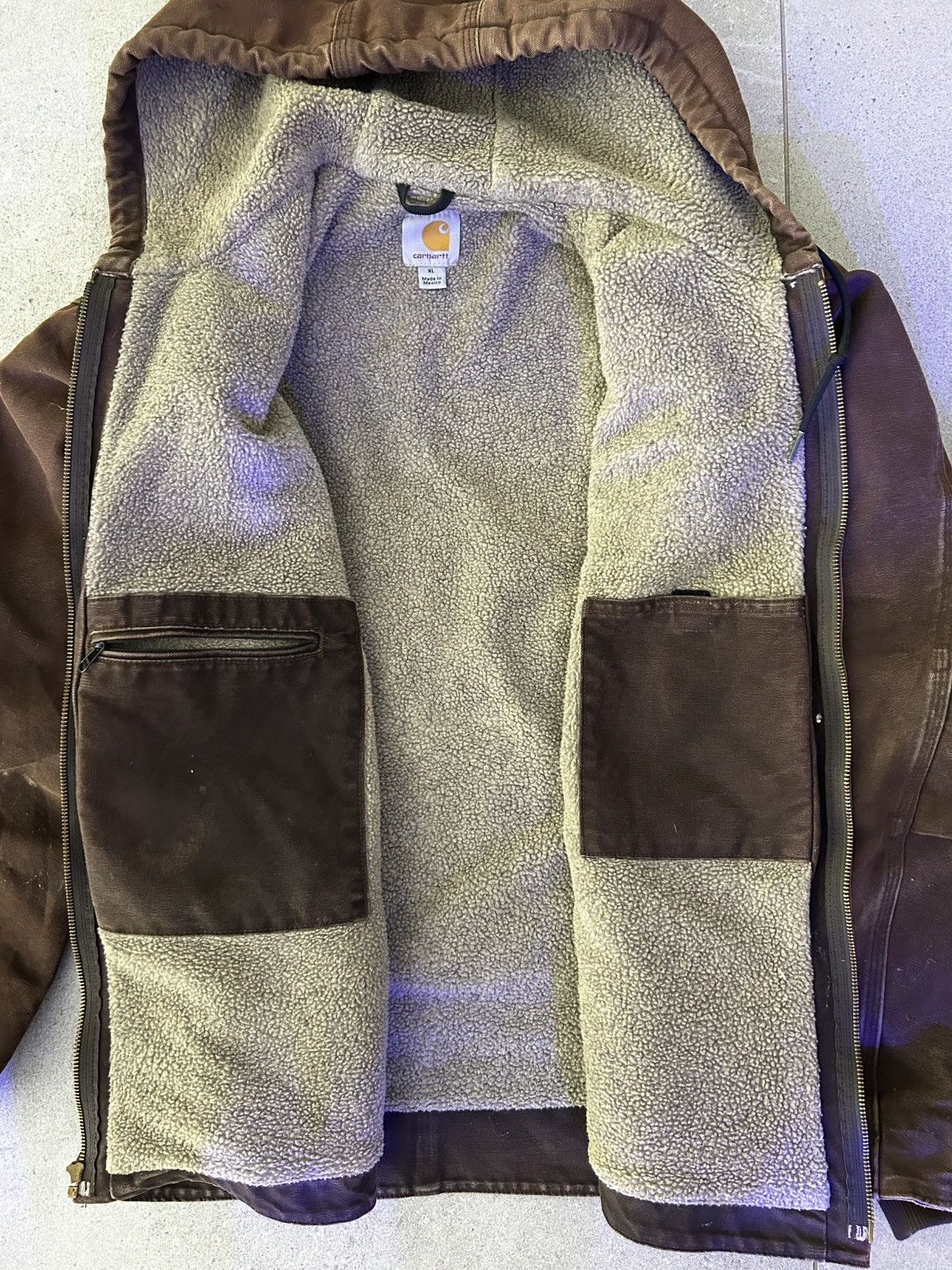 Carhartt Carhartt J141 DKB Duck Jacket (Men’s XL) Distressed Fade Size US XL / EU 56 / 4 - 7 Thumbnail