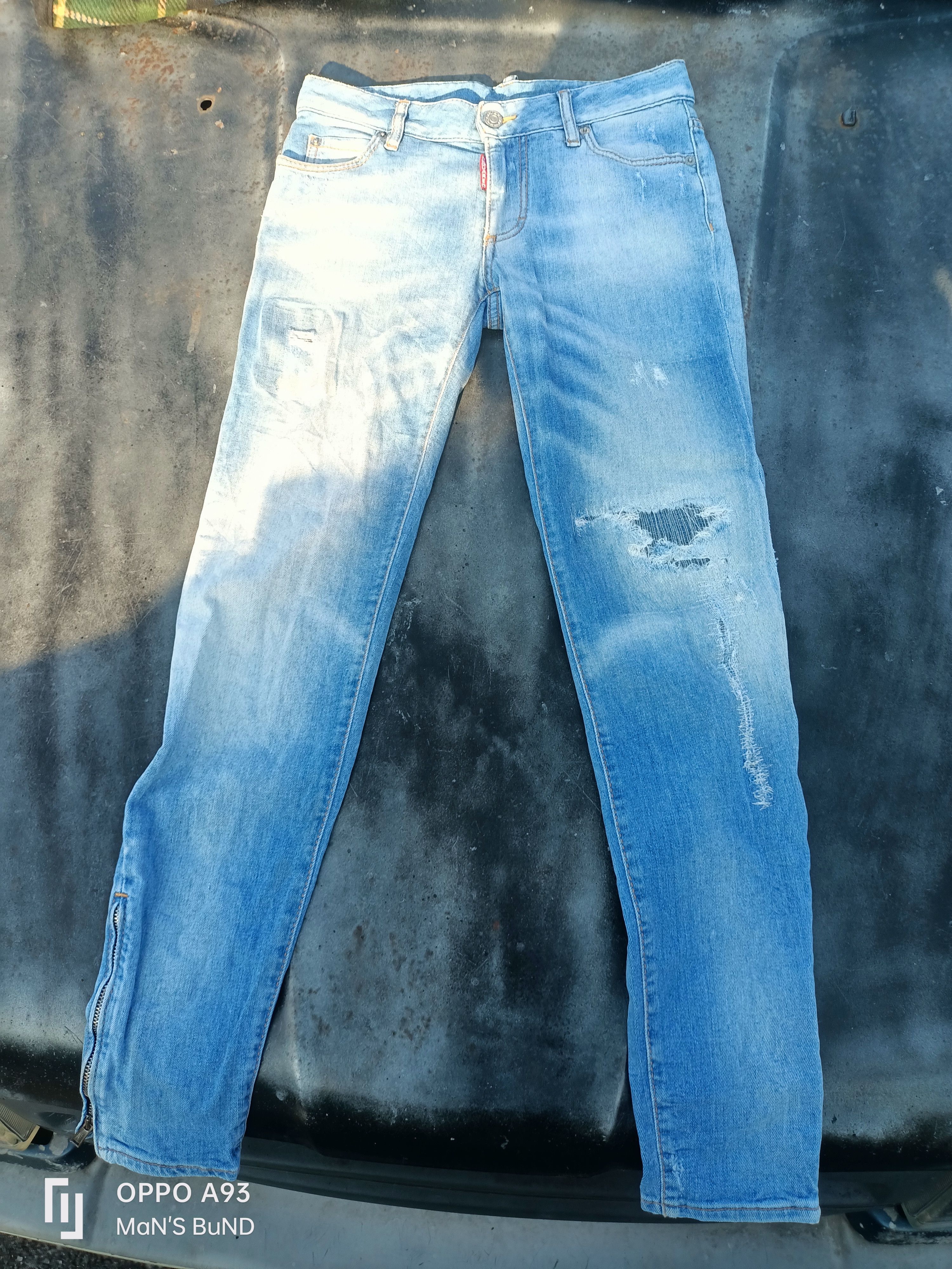 Dsquared2 Distressed DSQUARED2 JEANS Size 38" / US 16 / IT 52 - 1 Thumbnail