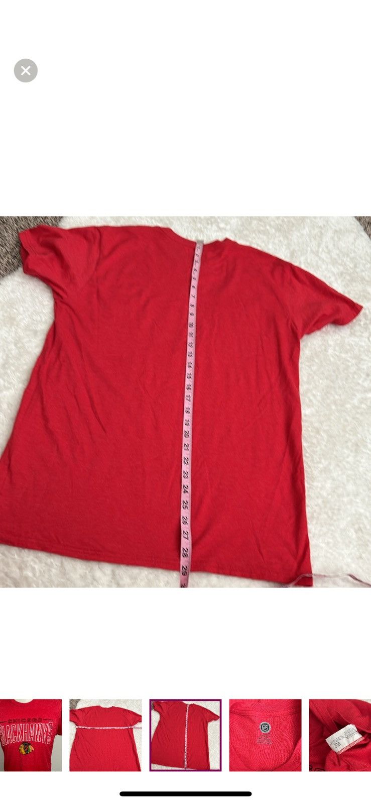 NHL NHL large Chicago Blackhawks short sleeved tee Size US L / EU 52-54 / 3 - 2 Thumbnail