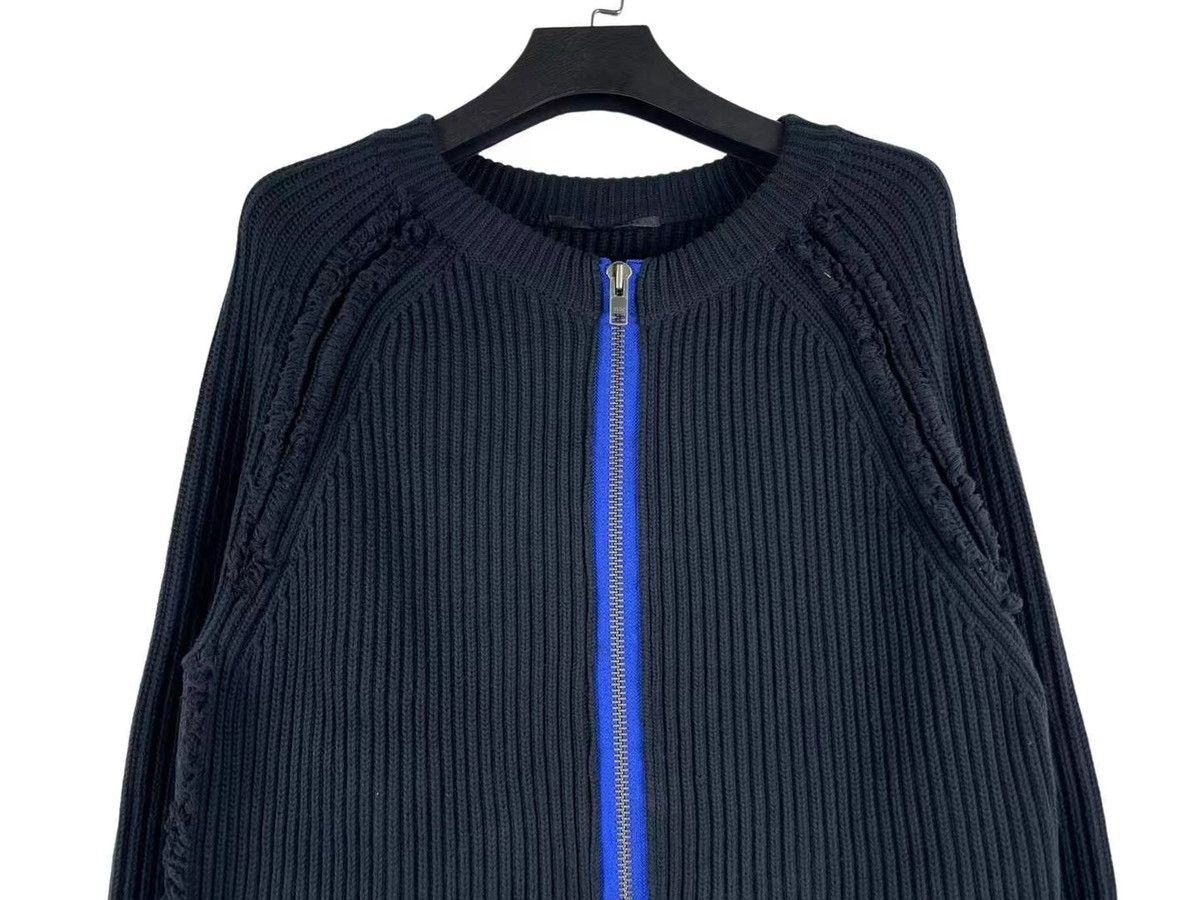 Haider Ackermann Haider Ackermann SS17 Distressed Zipper Sweater Size US XS / EU 42 / 0 - 3 Thumbnail