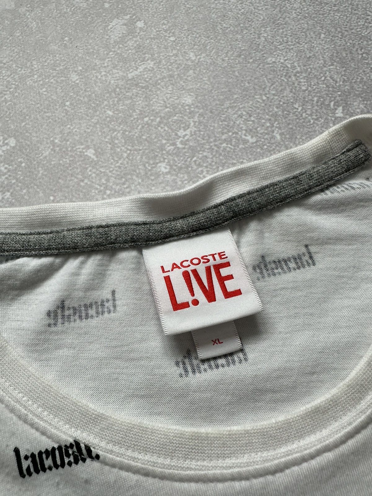 Designer × Lacoste Long sleeve T-shirt Lacoste Live Size XL Monogram Size US XL / EU 56 / 4 - 4 Thumbnail