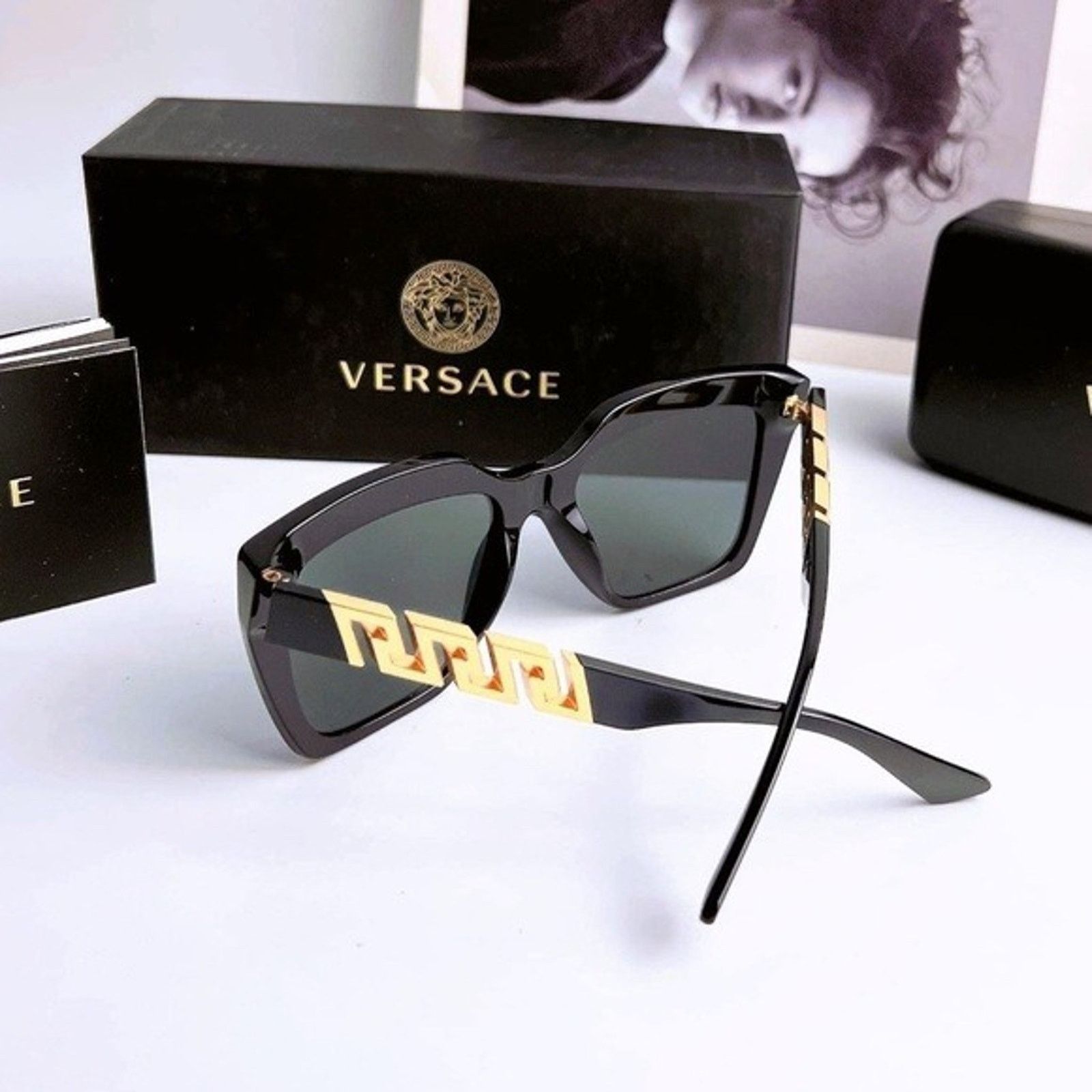 Versace Versace NEW Versace VE4418F-GB187(VE4418F-GB187-56) Size ONE SIZE - 3 Thumbnail