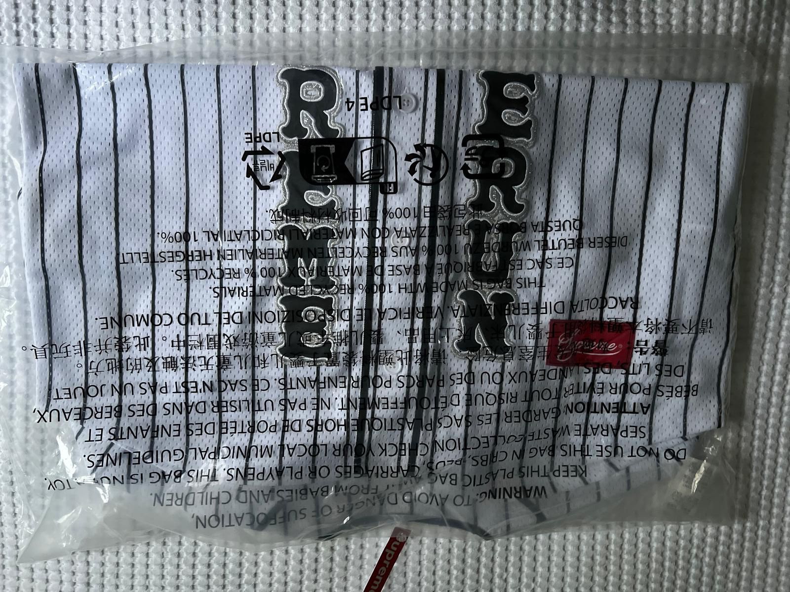 Supreme Homerun Baseball Jersey Stripe Size US M / EU 48-50 / 2 - 11 Thumbnail