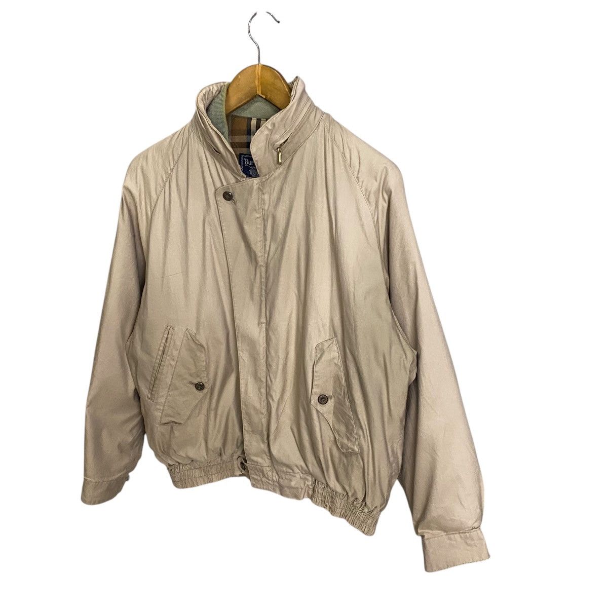 Burberry × Japanese Brand × Vintage Burberrys raglan zipper jacket Size US M / EU 48-50 / 2 - 3 Thumbnail