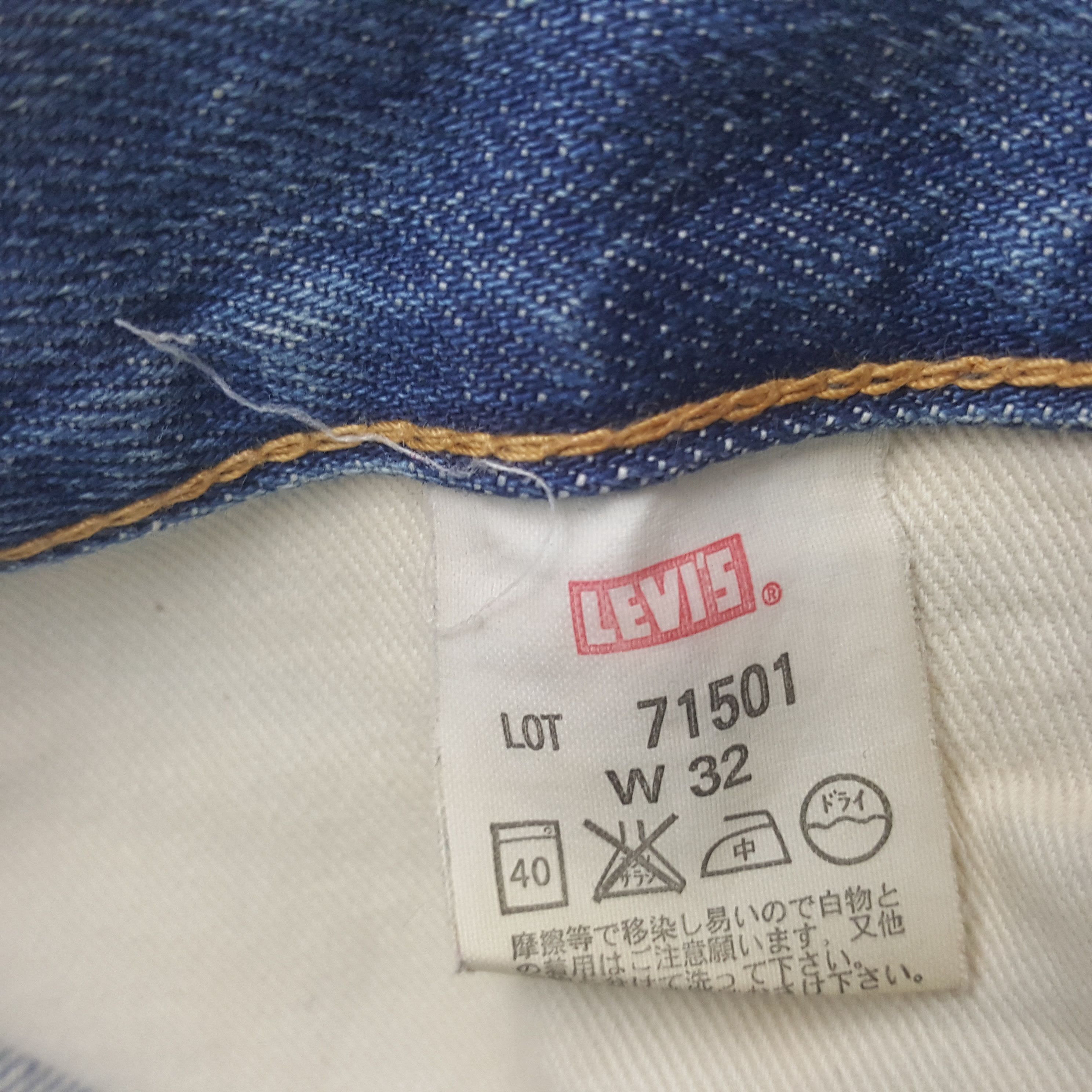 Levi's Vintage Levi's 501 Big E Selvedge Denim Jeans RR14 Size US 29 - 9 Thumbnail