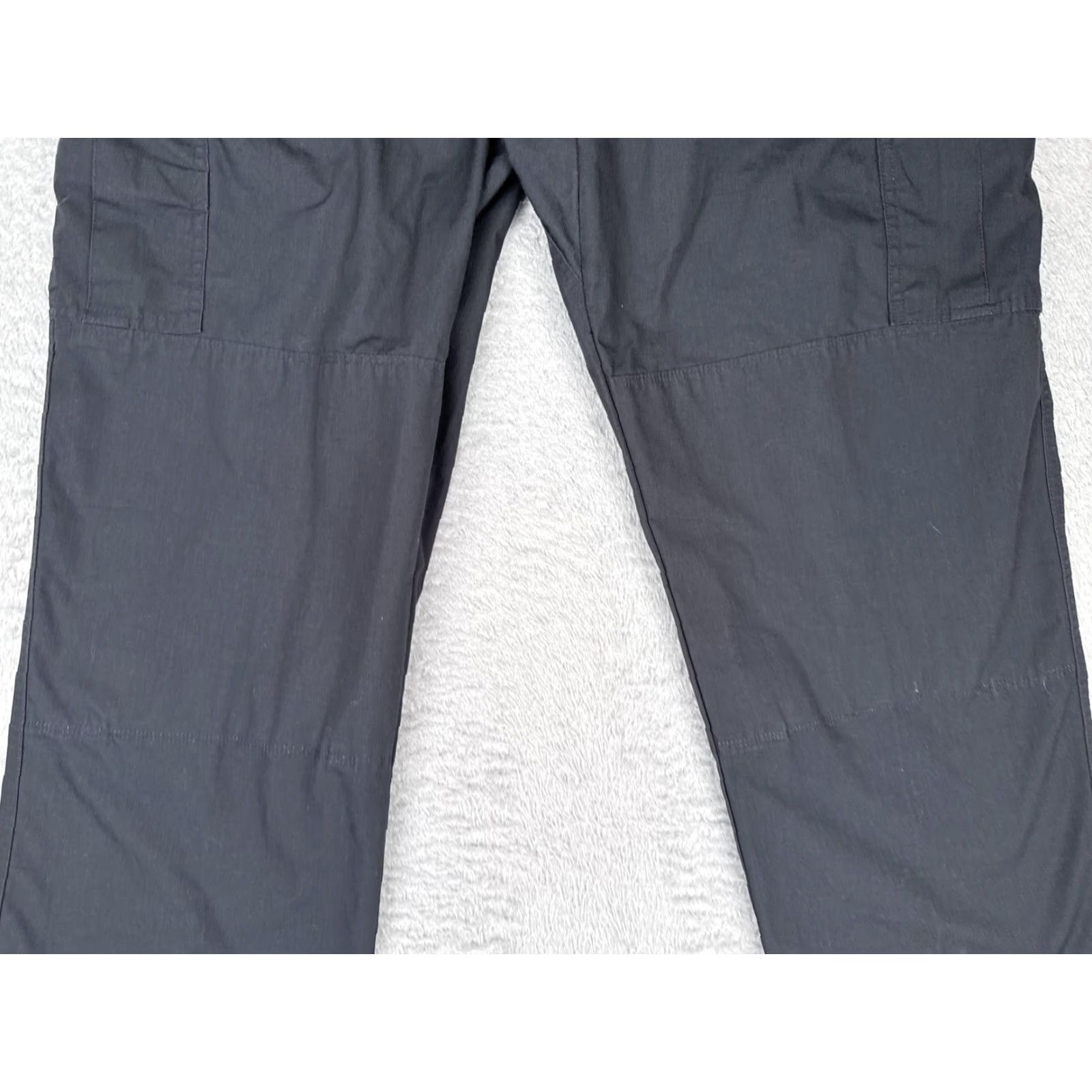 Vintage Galls Pants Womens 14 Black Tactical Cargo Ripstop Workwear Polyester Cotton LEO Size 36" / US 14 / IT 50 - 3 Thumbnail