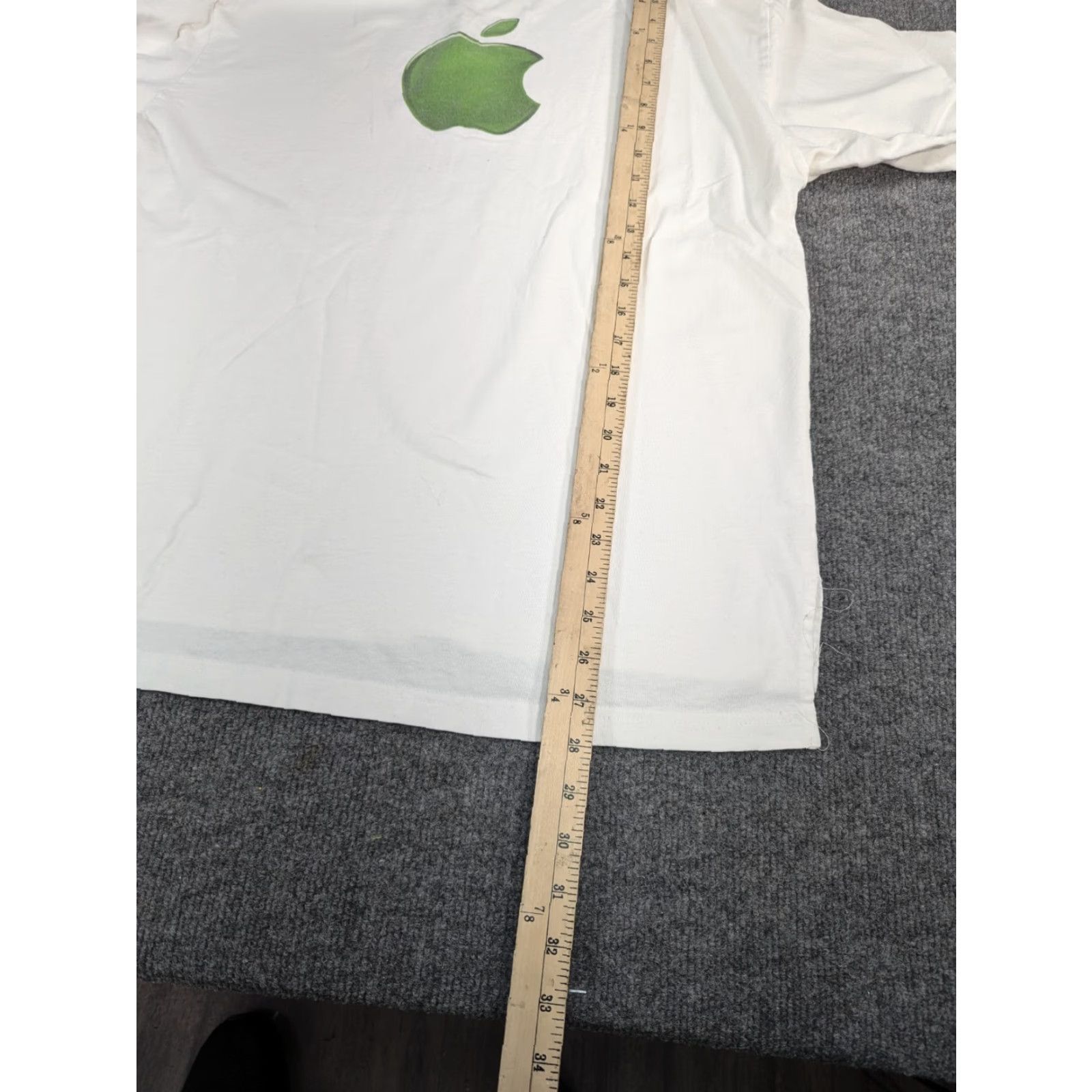 Apple VINTAGE 90's Apple Computer Promo Employee Shirt Long Sleeve Green Logo Size L Mens Size US L / EU 52-54 / 3 - 7 Thumbnail