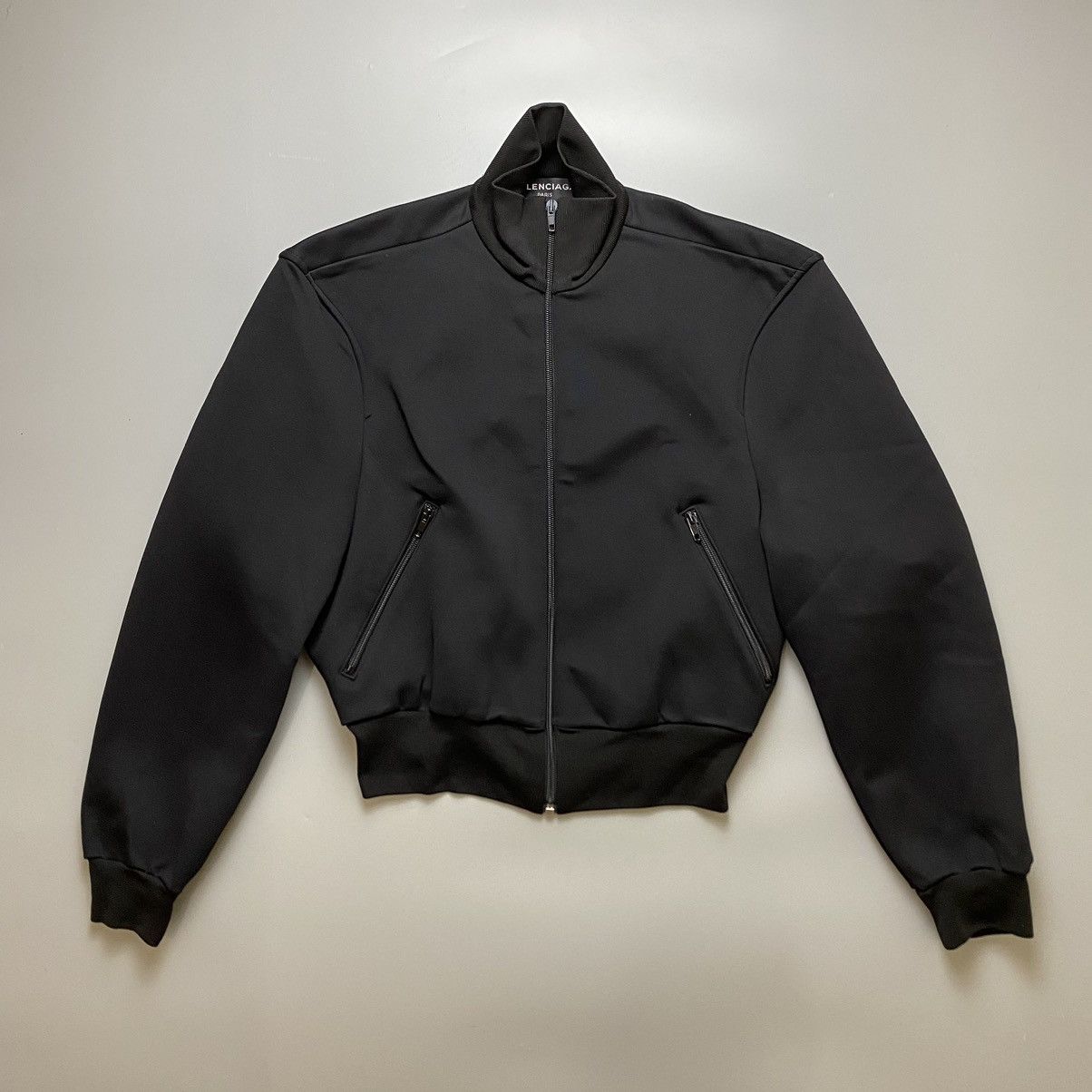 Balenciaga SS17 Demna Gvasalia era Balenciaga power shoulder jacket Size US S / EU 44-46 / 1 - 2 Thumbnail