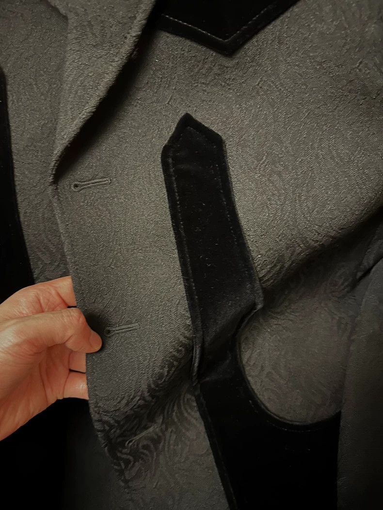 Saint Laurent Paris Velvet Patchwork Suit by Saint Laurent-2505 Size US L / EU 52-54 / 3 - 2 Thumbnail