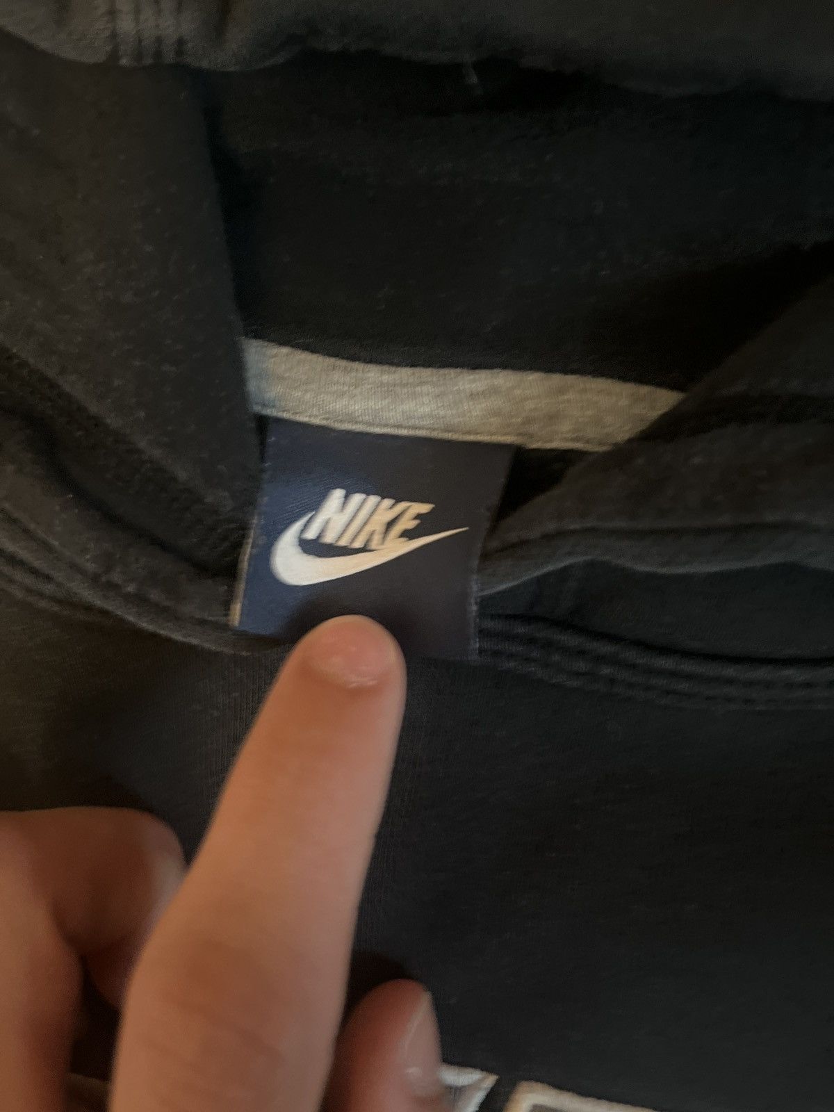 Nike Vintage Y2k Nike Hoodie Nike spell out Size US M / EU 48-50 / 2 - 2 Thumbnail