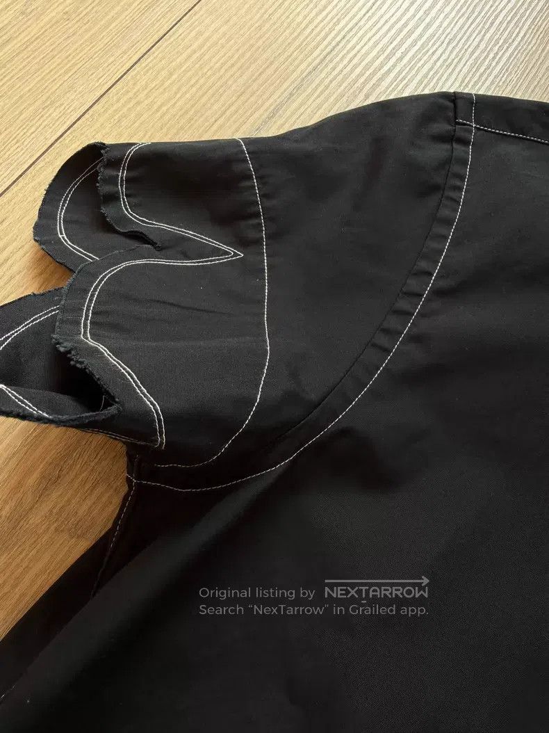 Comme des Garcons Comme des Garcons Black Short Sleeve Top Size XS / US 0-2 / IT 36-38 - 6 Thumbnail