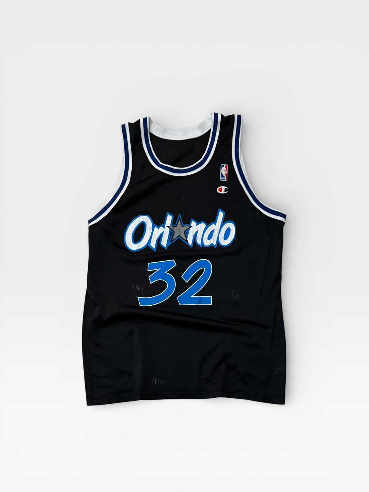 Vintage Vintage 90’s Champion Orlando Magic Shaquille O’Neal Jersey Size US XL / EU 56 / 4 - 1 Thumbnail