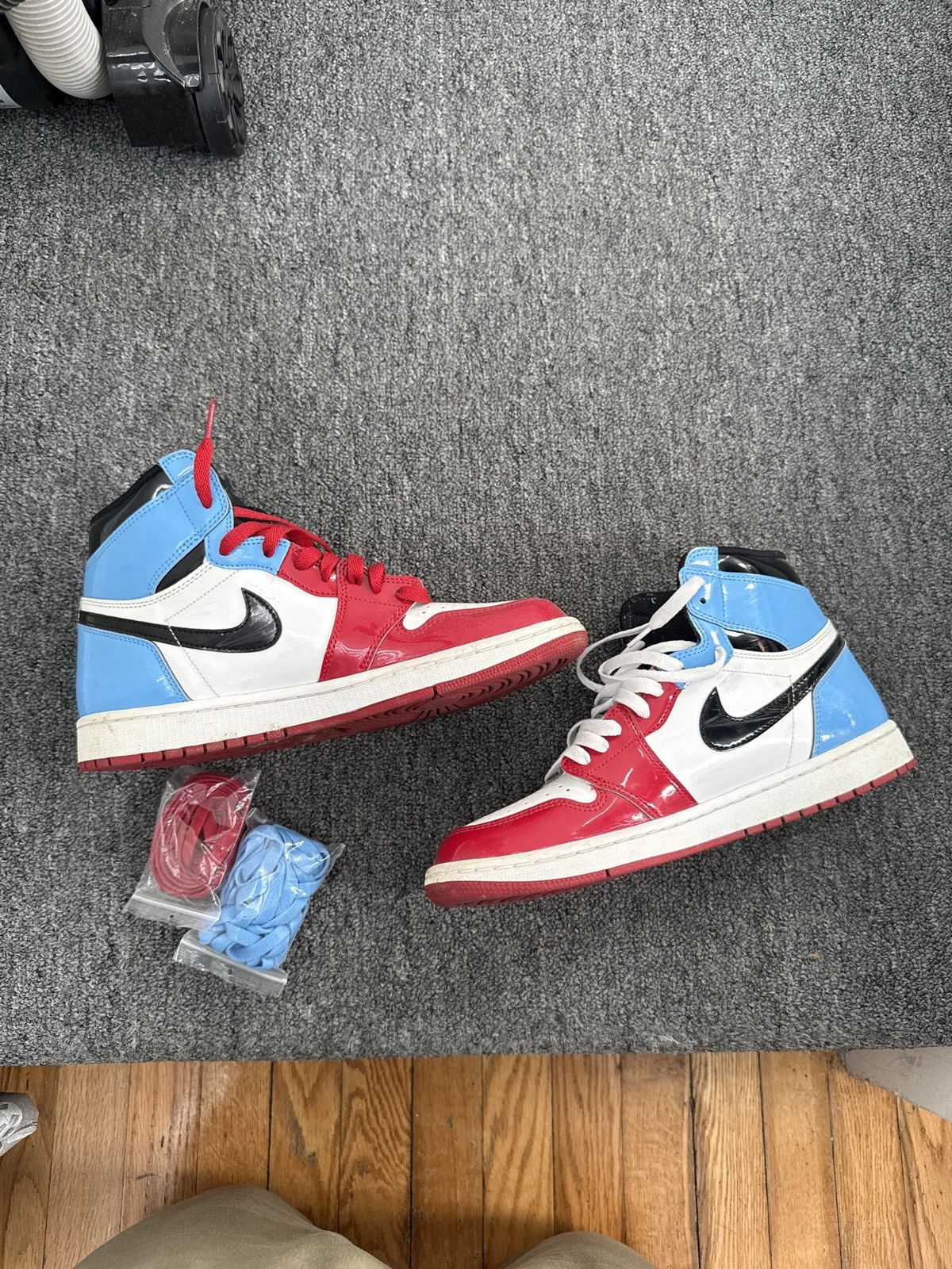 Nike Jordan 1 Fearless UNC Chicago Size US 10 / EU 43 - 4 Thumbnail