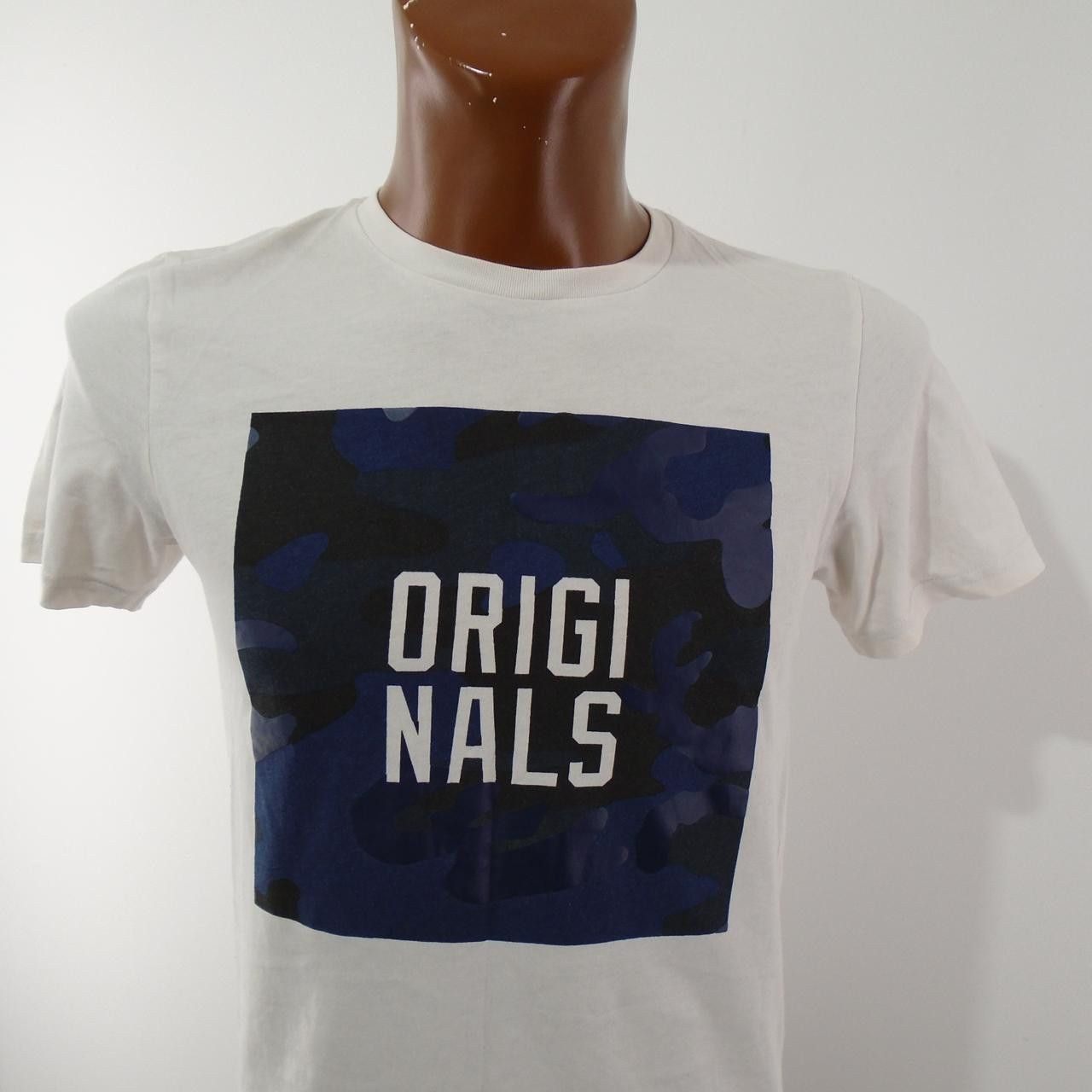 Jack & Jones Men's T-Shirt Jack & Jones. White. S. Used. Good Size US S / EU 44-46 / 1 - 8 Thumbnail