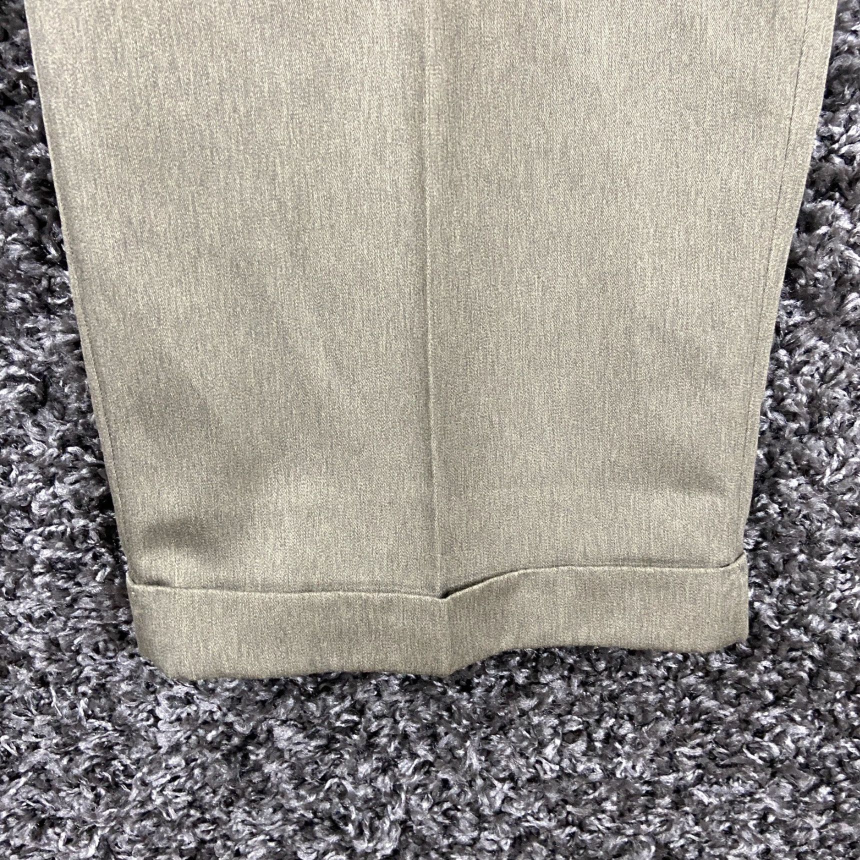 Savane VINTAGE Savane Men's Dress Pants Beige Regular Fit 36x32 Dress Attire Size US 36 / EU 52 - 2 Thumbnail