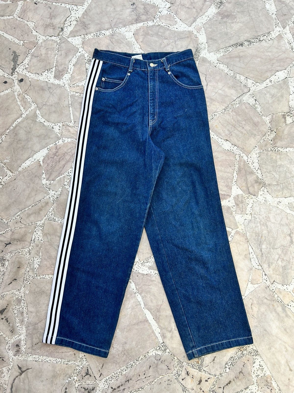 Dogtown Dogtown y2k carpenter white stripes jorts denim Size US 30 / EU 46 - 2 Thumbnail