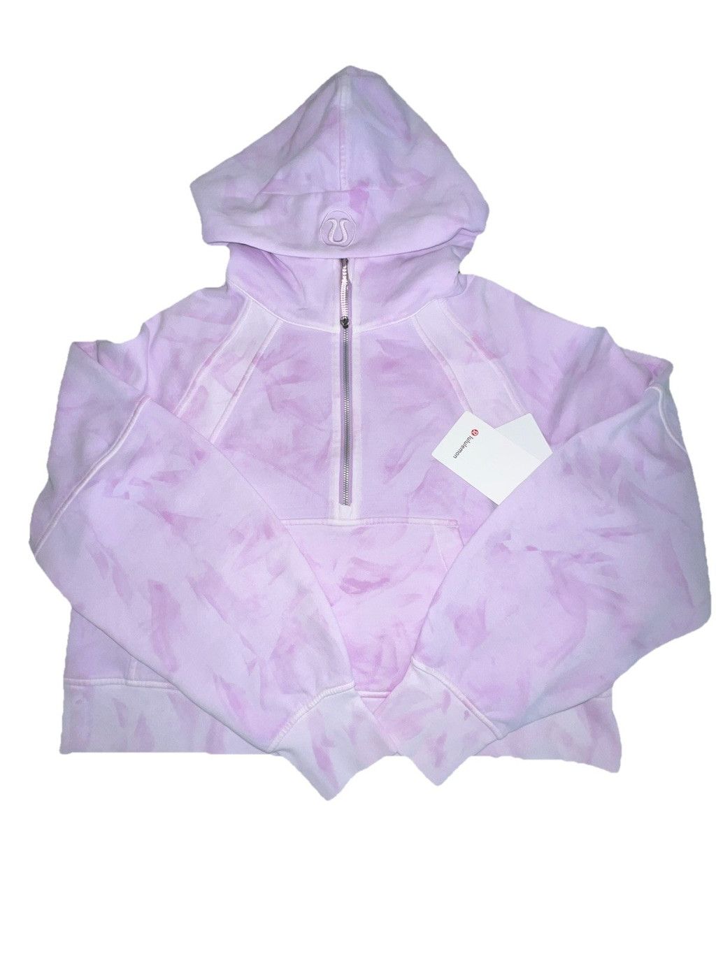 Lululemon LULULEMON SCUBA OVERSIZED HALF ZIP HOODIE DYE LAVENDER XS/S Size XS / US 0-2 / IT 36-38 - 1 Thumbnail