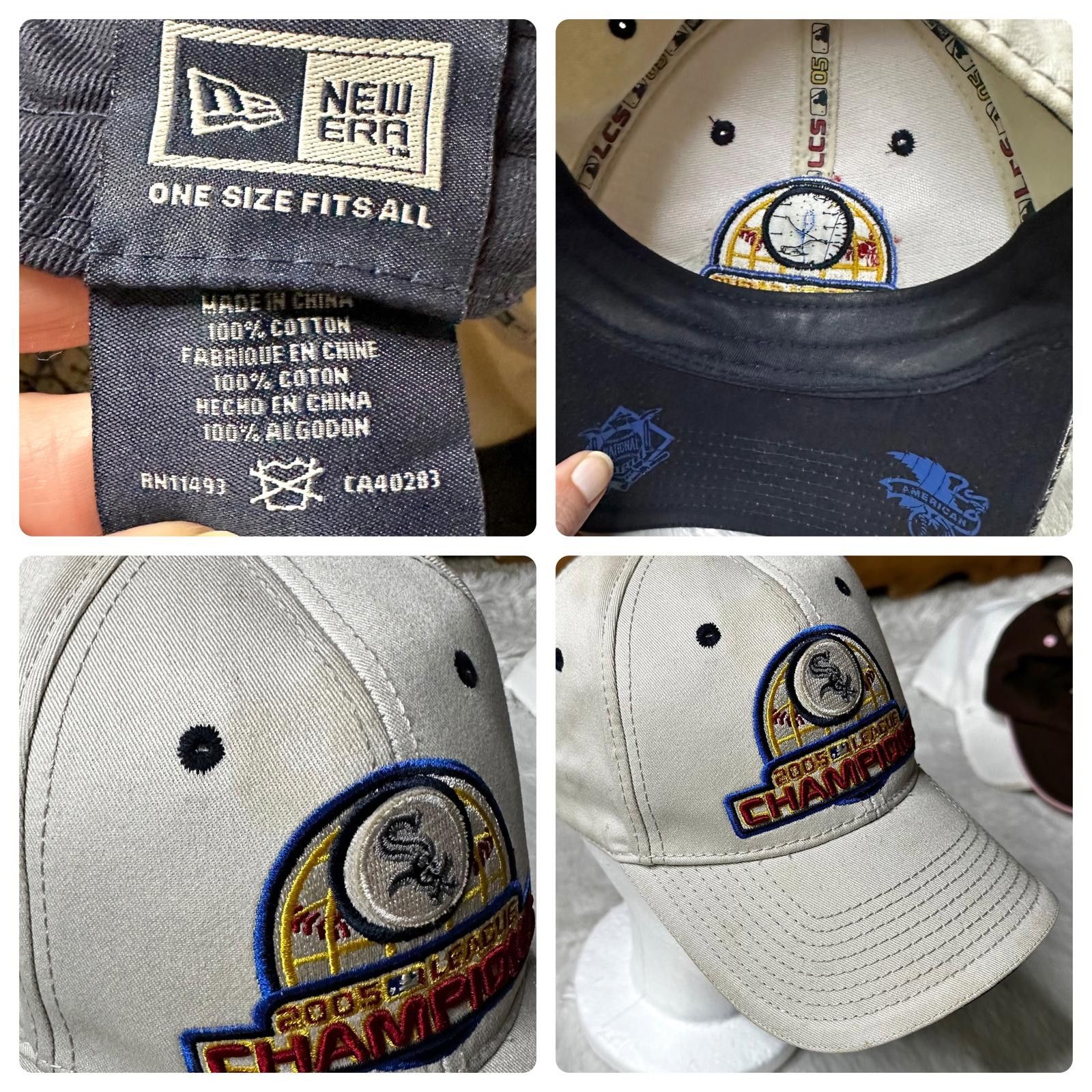 New Era × Vintage Vintage Chicago White Sox 2005 League Champs Adjustable Cap Size ONE SIZE - 7 Thumbnail