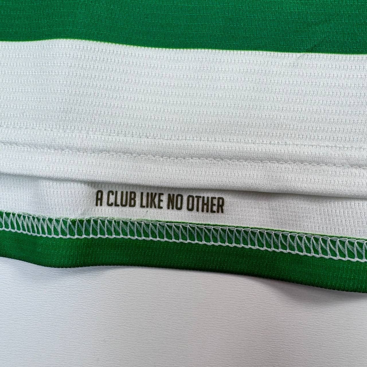 New Balance Celtic FC Shirt New Balance Dafabet Green White Mens Size M Size US M / EU 48-50 / 2 - 4 Thumbnail