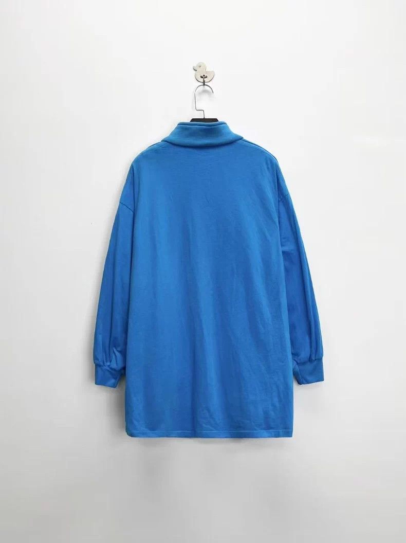 Balenciaga Balenciaga Blue embroidered letter logo colorful flag half Size US S / EU 44-46 / 1 - 2 Thumbnail