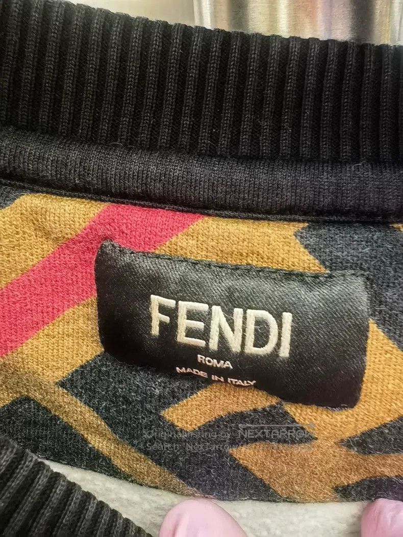 Fendi Fendi FF monogrammed full-print hooded sweatshirt Size US S / EU 44-46 / 1 - 9 Thumbnail