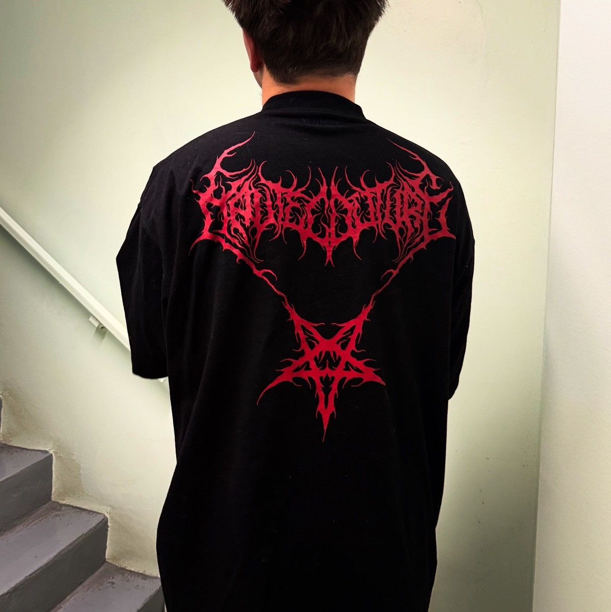 Vetements VETEMENTS SS/25 Death Metal Oversized Shirt Size US M / EU 48-50 / 2 - 3 Thumbnail