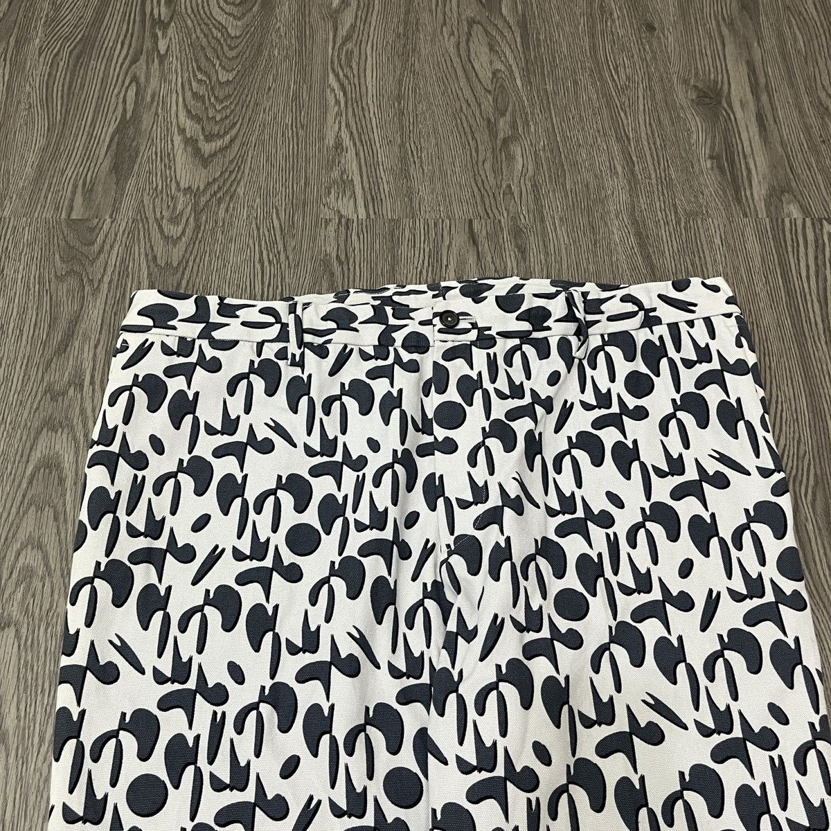 Jil Sander Jill Sander Kanvas Pant Abstract All Over Print Size US 38 / EU 54 - 2 Thumbnail
