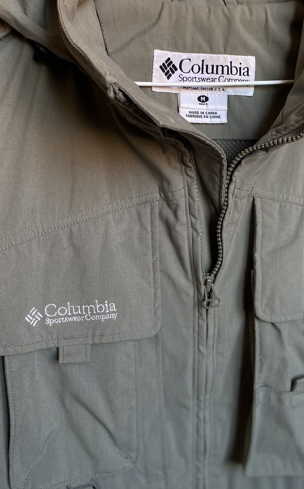 Columbia 2in1 COLUMBIA Multipocket Tactical Utility Jacket Vest Size US M / EU 48-50 / 2 - 7 Thumbnail