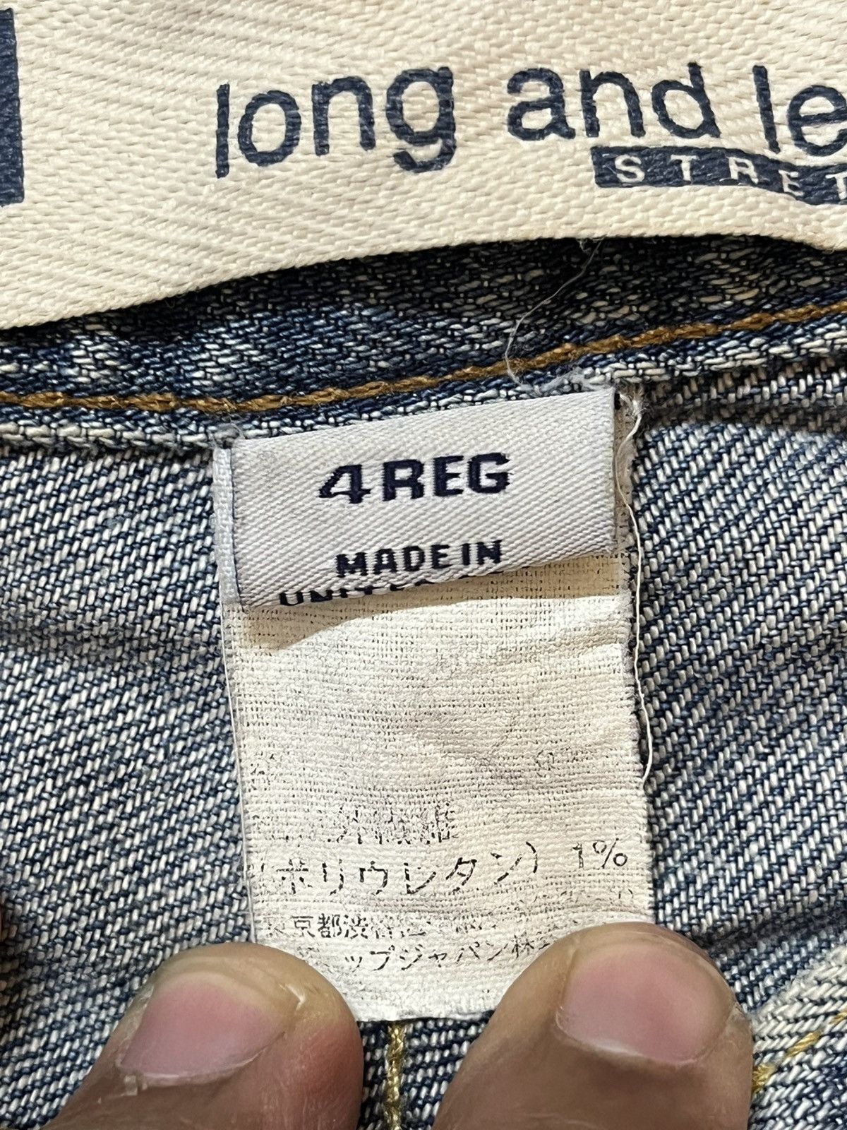 Gap Vintage Gap Long And Lean Flare Mudwash Distressed Denim Size US 30 / EU 46 - 10 Thumbnail