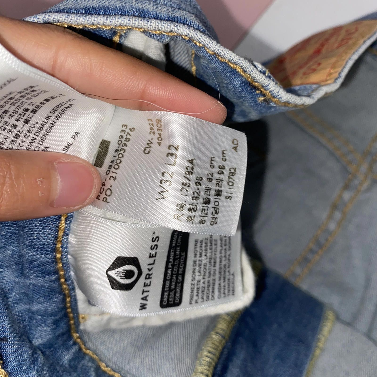 Levi's Levis 513 Slim Straight Flex Men's Jeans 32 Size US 32 / EU 48 - 4 Thumbnail