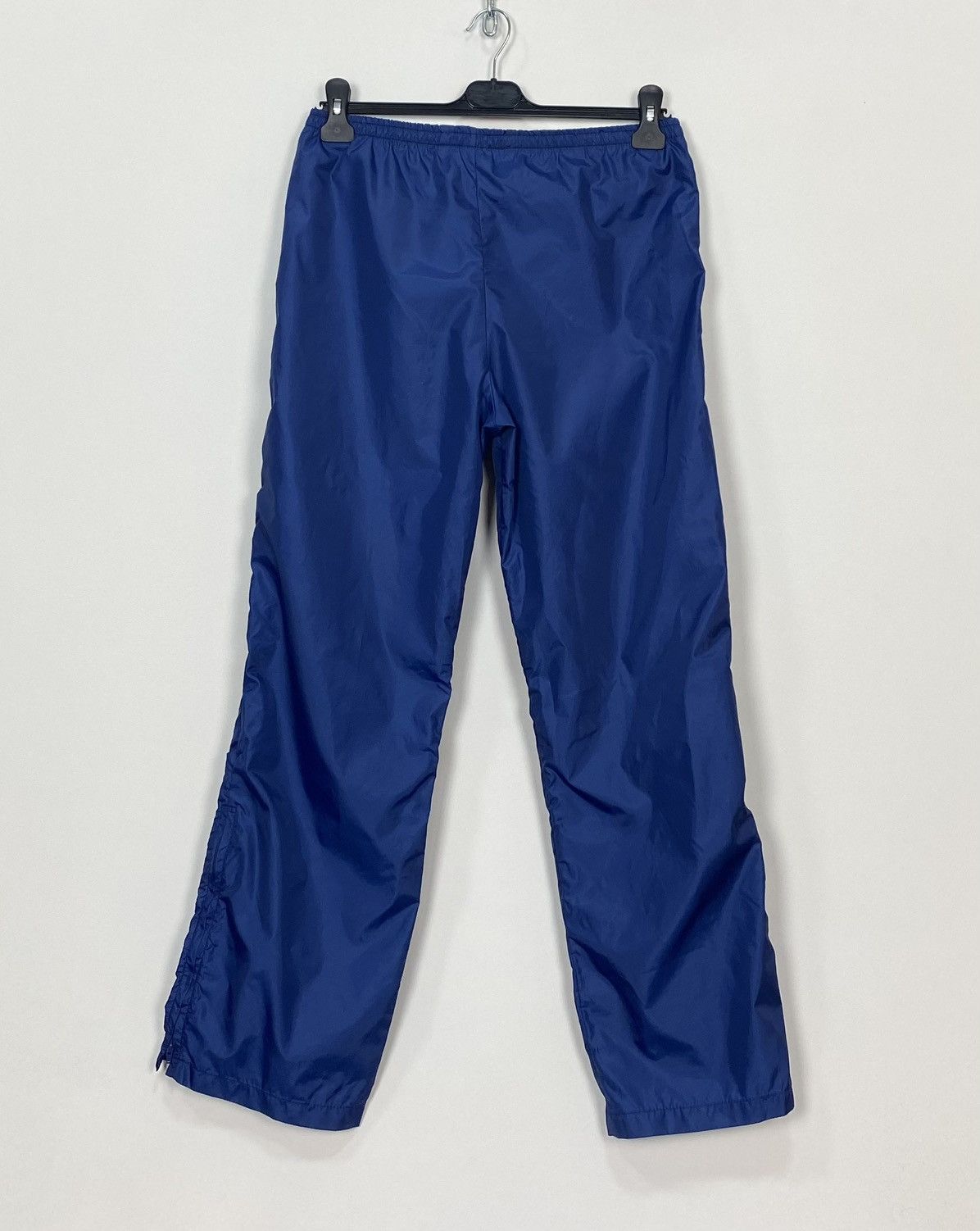Nike Vintage 80s 90s Nike Windbreaker Nylon Pants Blue Jogger Size US 32 / EU 48 - 9 Thumbnail
