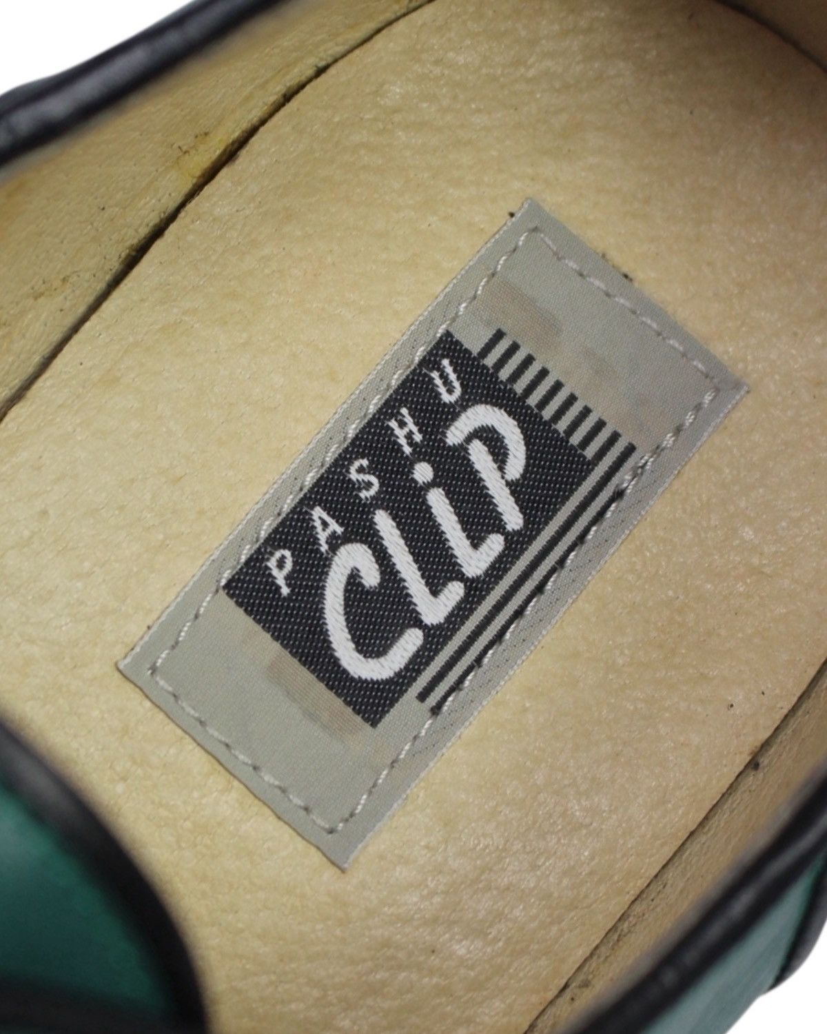 Vintage 2000S PASHU CLIP JAPAN GREEN DERBY SHOES WITH GUM SOLE Size US 7 / EU 40 - 9 Thumbnail