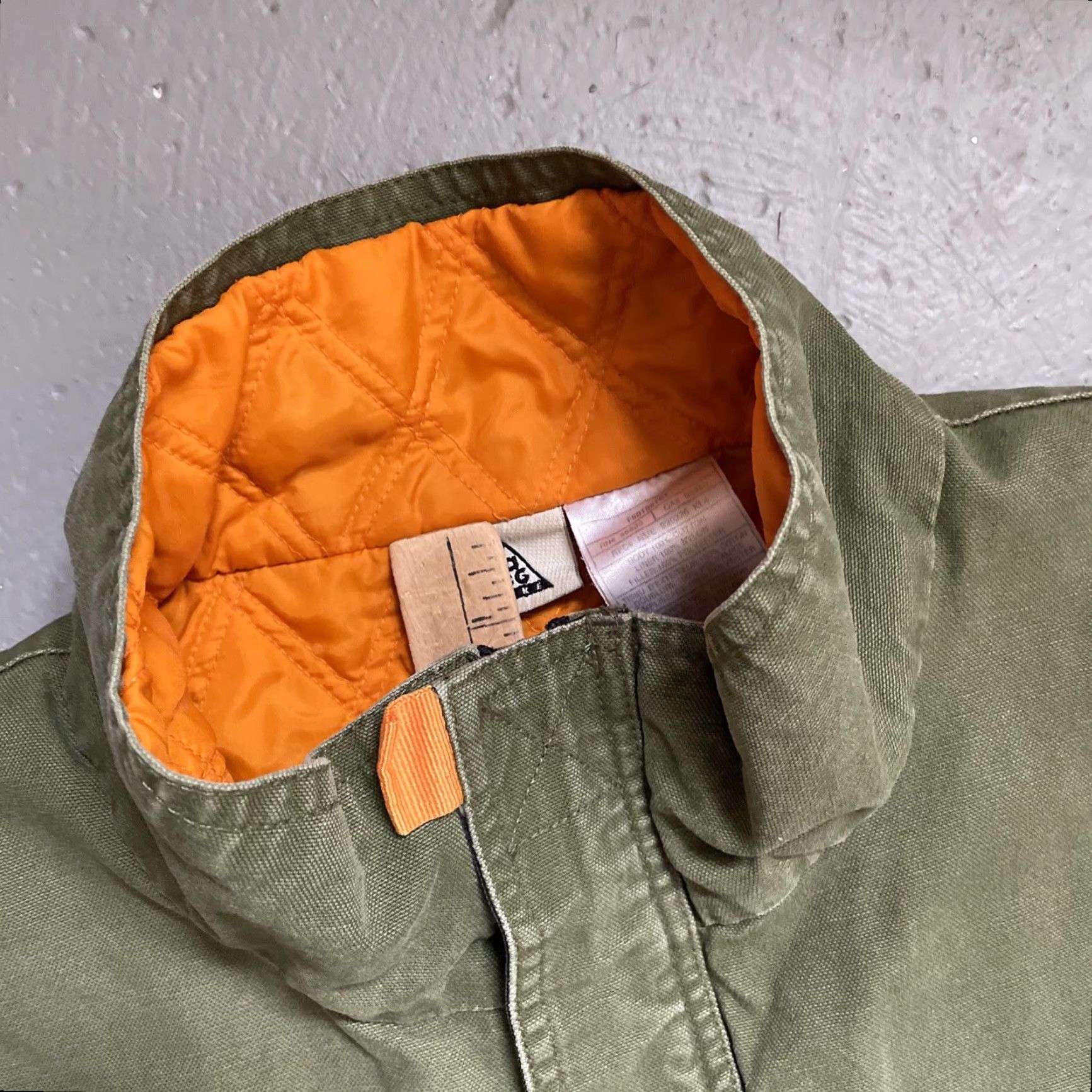 Nike VINTAGE Nike ACG 1995 Fahrenheit Parka Military Style Field Tactical Jacket XL Men Green 90s Army Outdoor Utility Quilted Nike Mens Size US XL / EU 56 / 4 - 6 Thumbnail