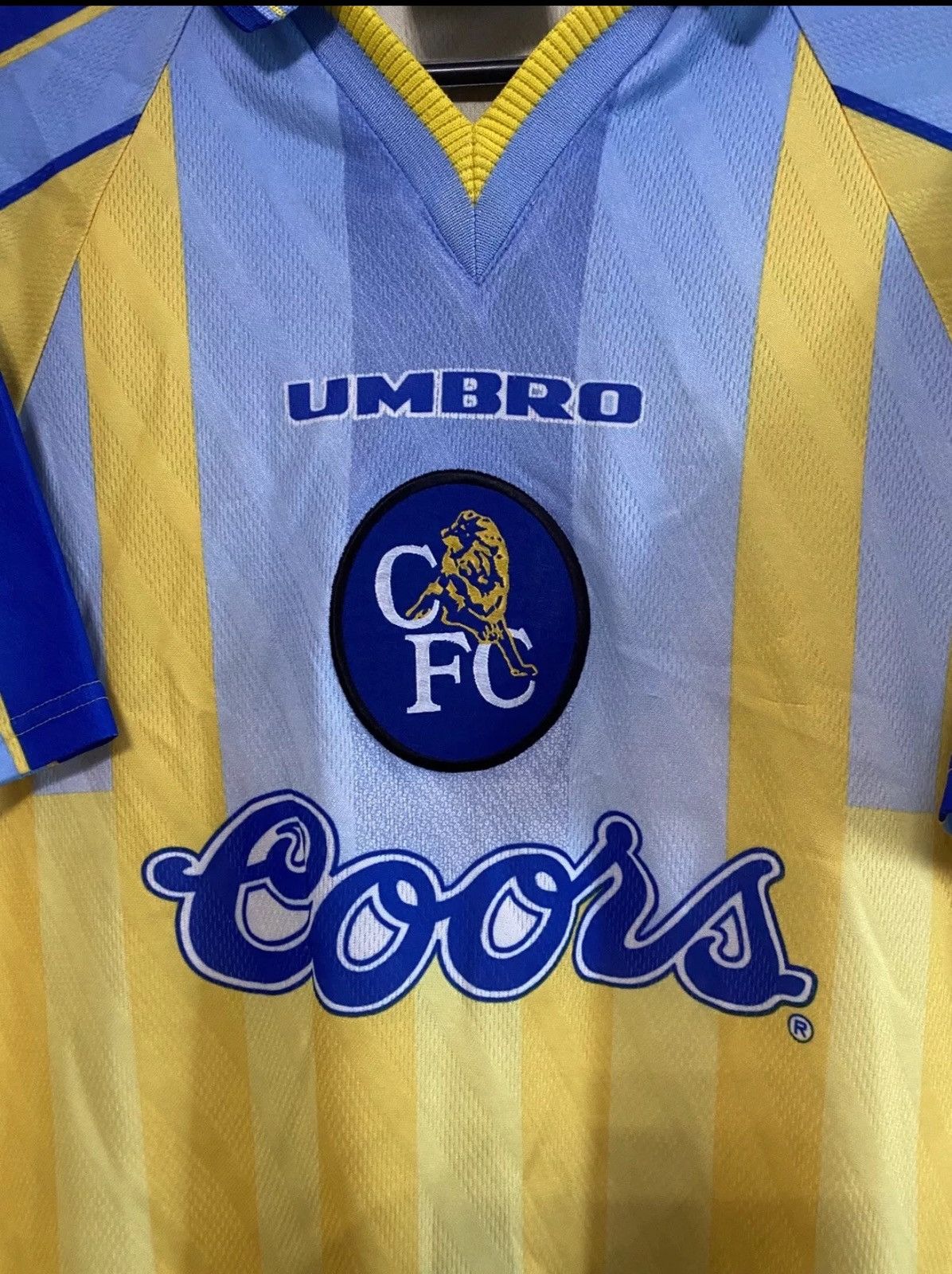 Umbro Umbro Chelsea 96/97 Jersey Away Football Shirt Sz M Size US M / EU 48-50 / 2 - 3 Thumbnail