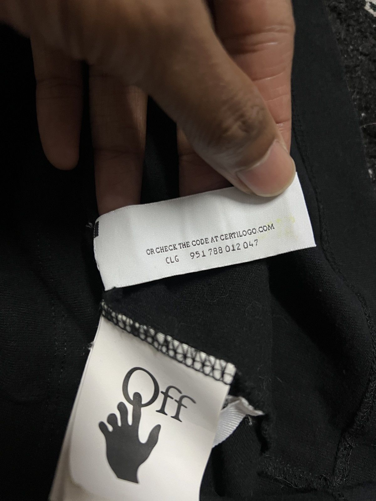 Off-White Off White Tee Shirt Virgil Black Small Size US S / EU 44-46 / 1 - 10 Thumbnail