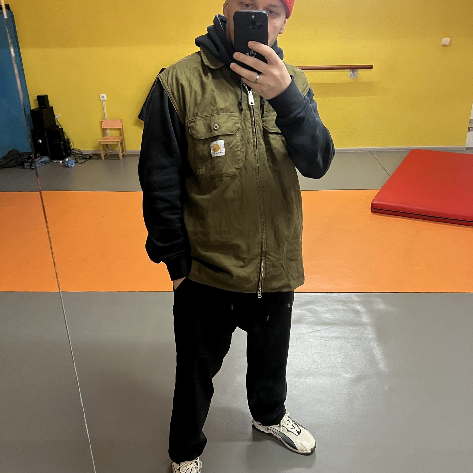 Carhartt Wip Carhartt WIP Vest Sz L Size US L / EU 52-54 / 3 - 3 Thumbnail