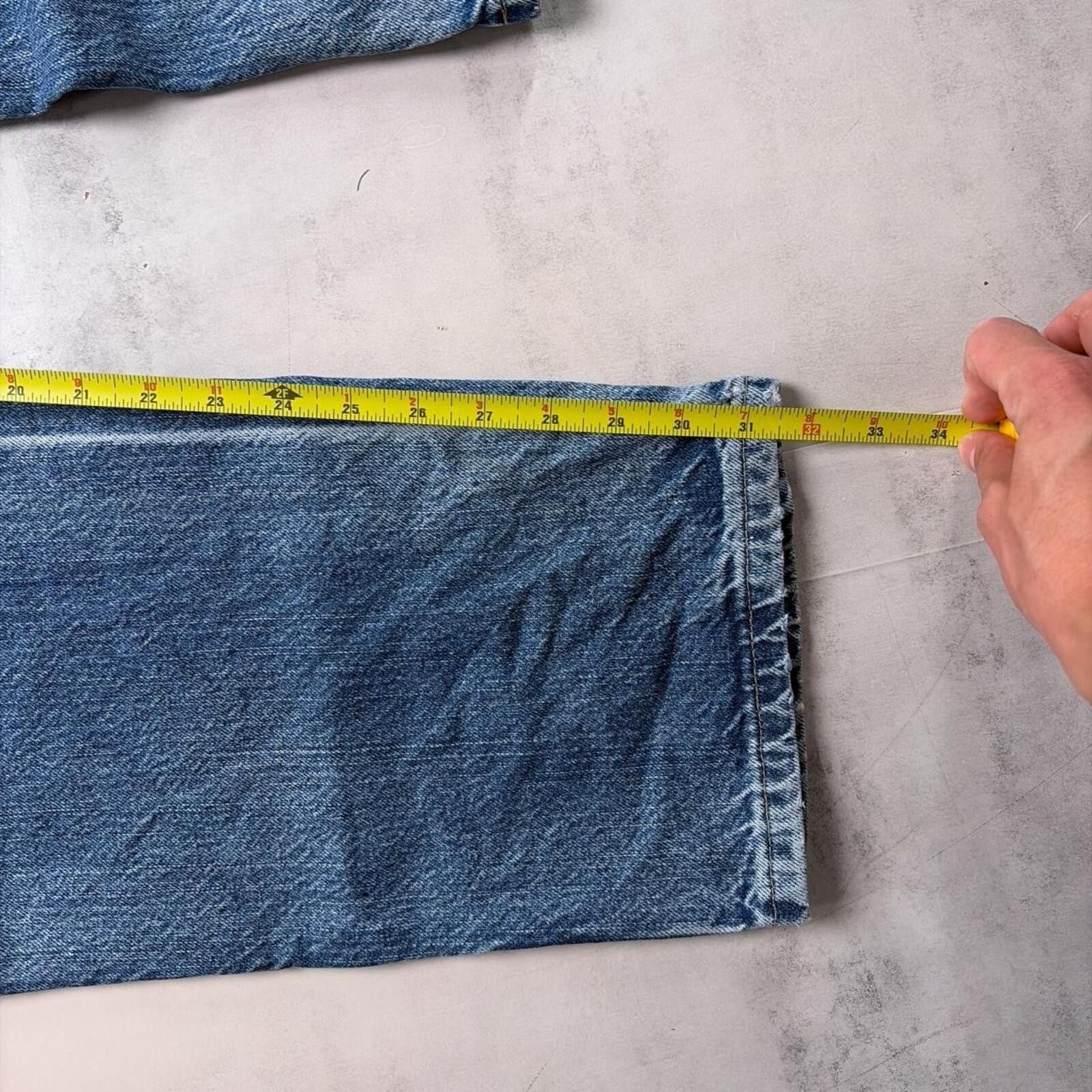 Dickies Vintage Dickies Grunge Baggy Faded Carpenter Denim Jeans Size US 34 / EU 50 - 7 Thumbnail
