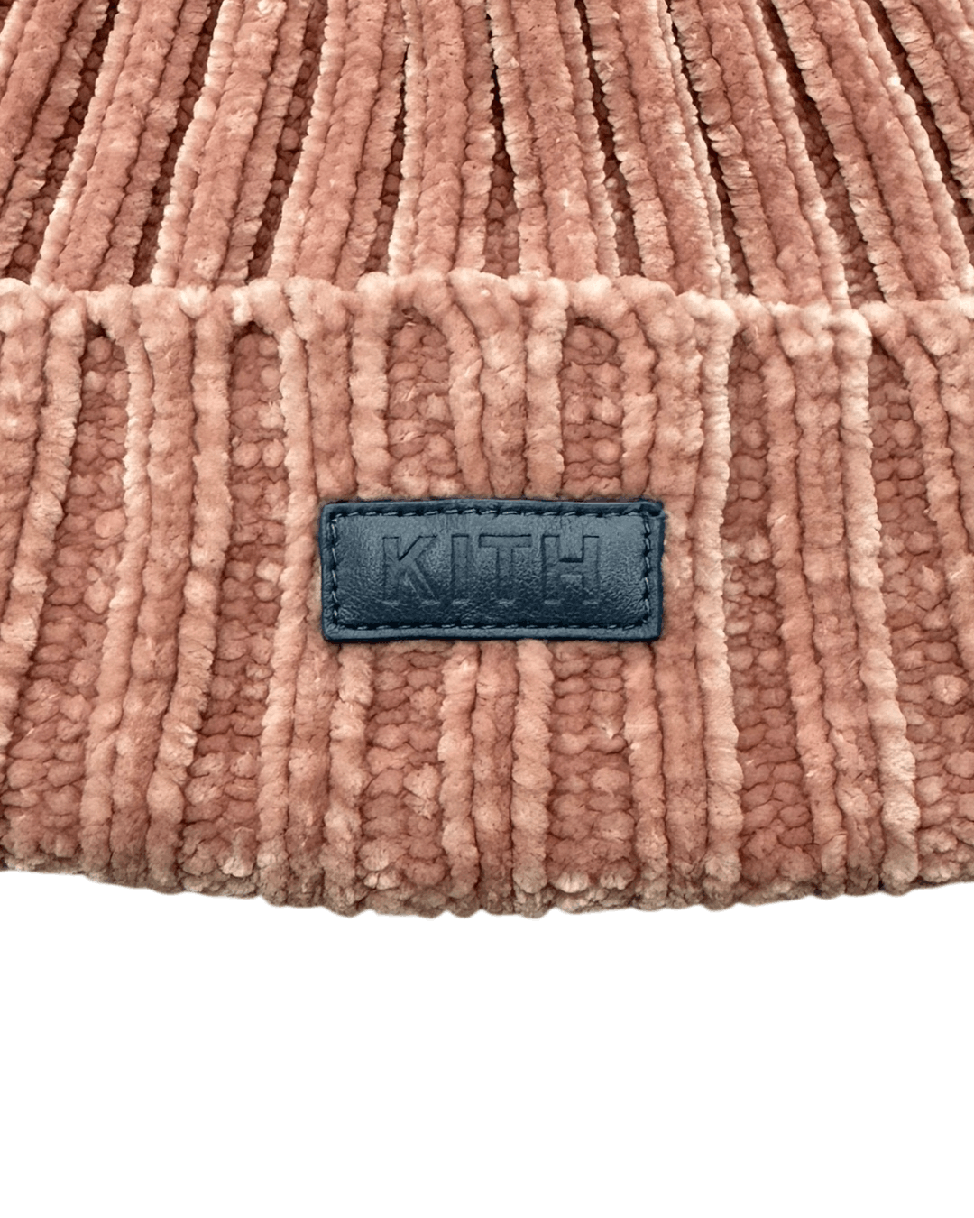 Kith Kith AW20 Chenille Beanie_Pale Mauve Size ONE SIZE - 7 Thumbnail