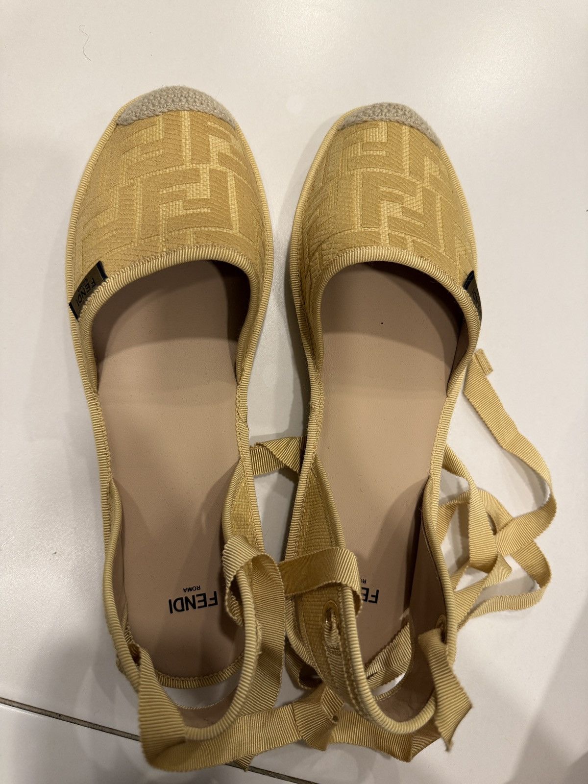 Fendi Valentino Espadrilles Size US 11 / IT 41 - 4 Thumbnail
